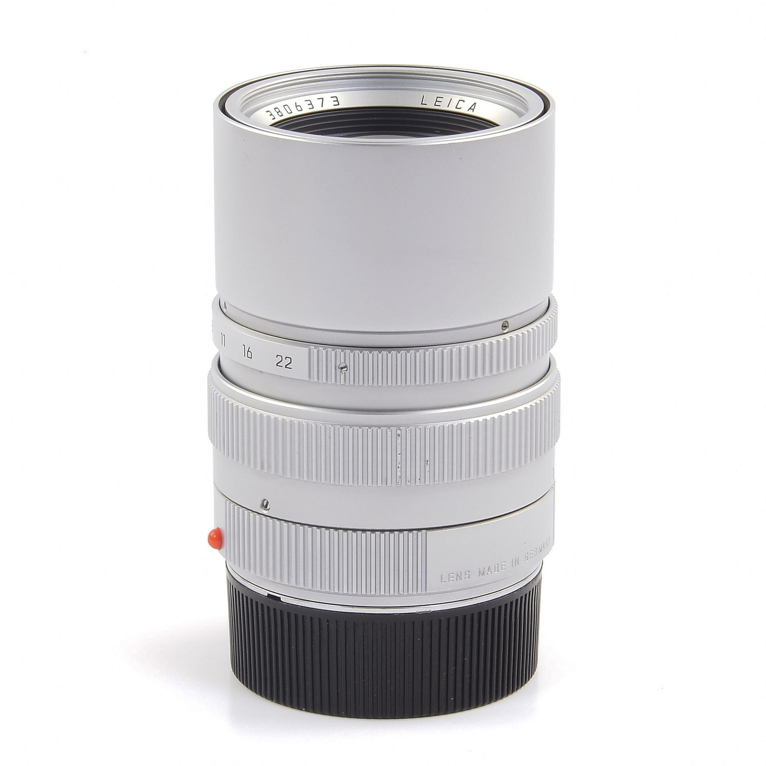 Leica 90mm f2.8 Elmarit-M Silver