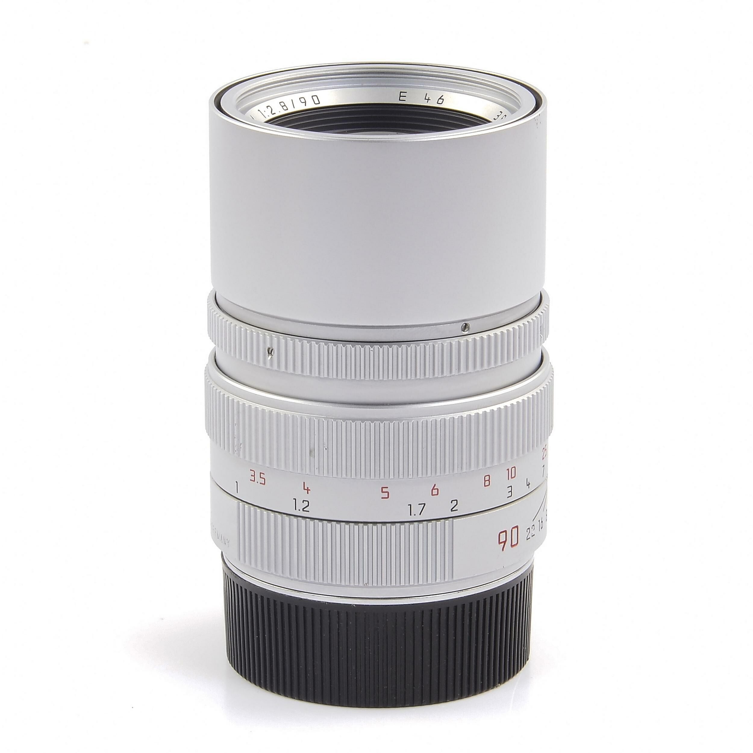 Leica 90mm f2.8 Elmarit-M Silver