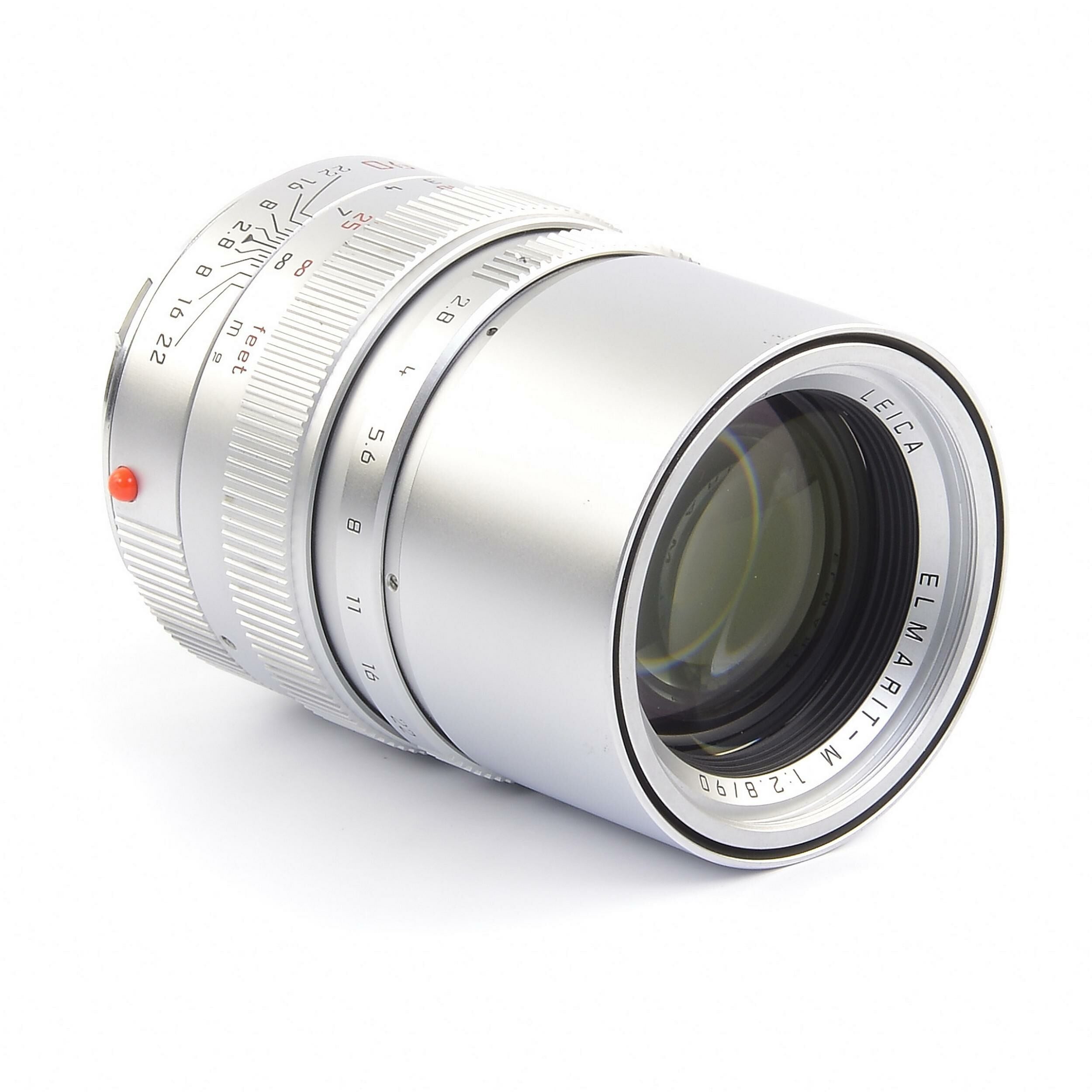 Leica 90mm f2.8 Elmarit-M Silver