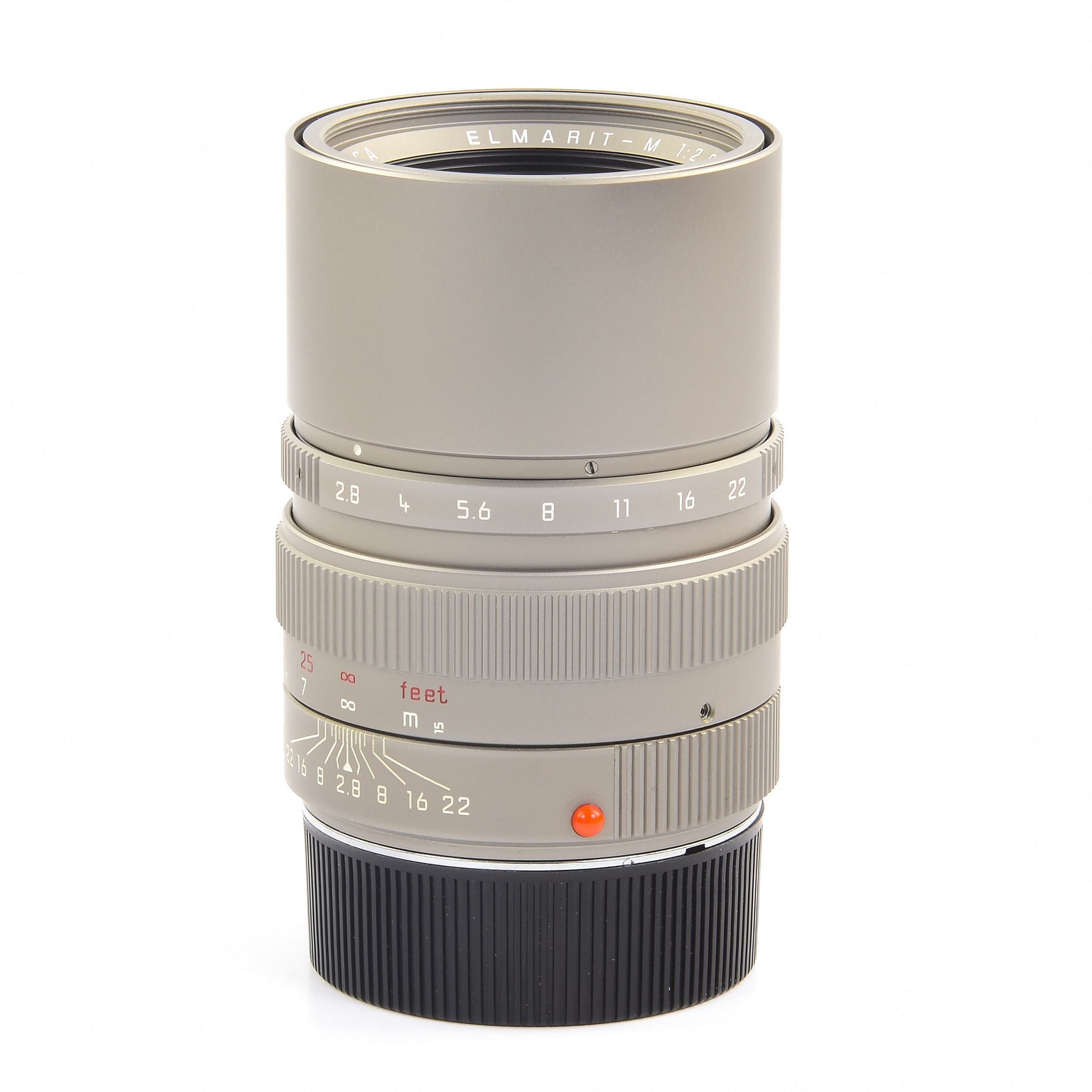 Leica 90mm f2.8 Elmarit-M Titanium