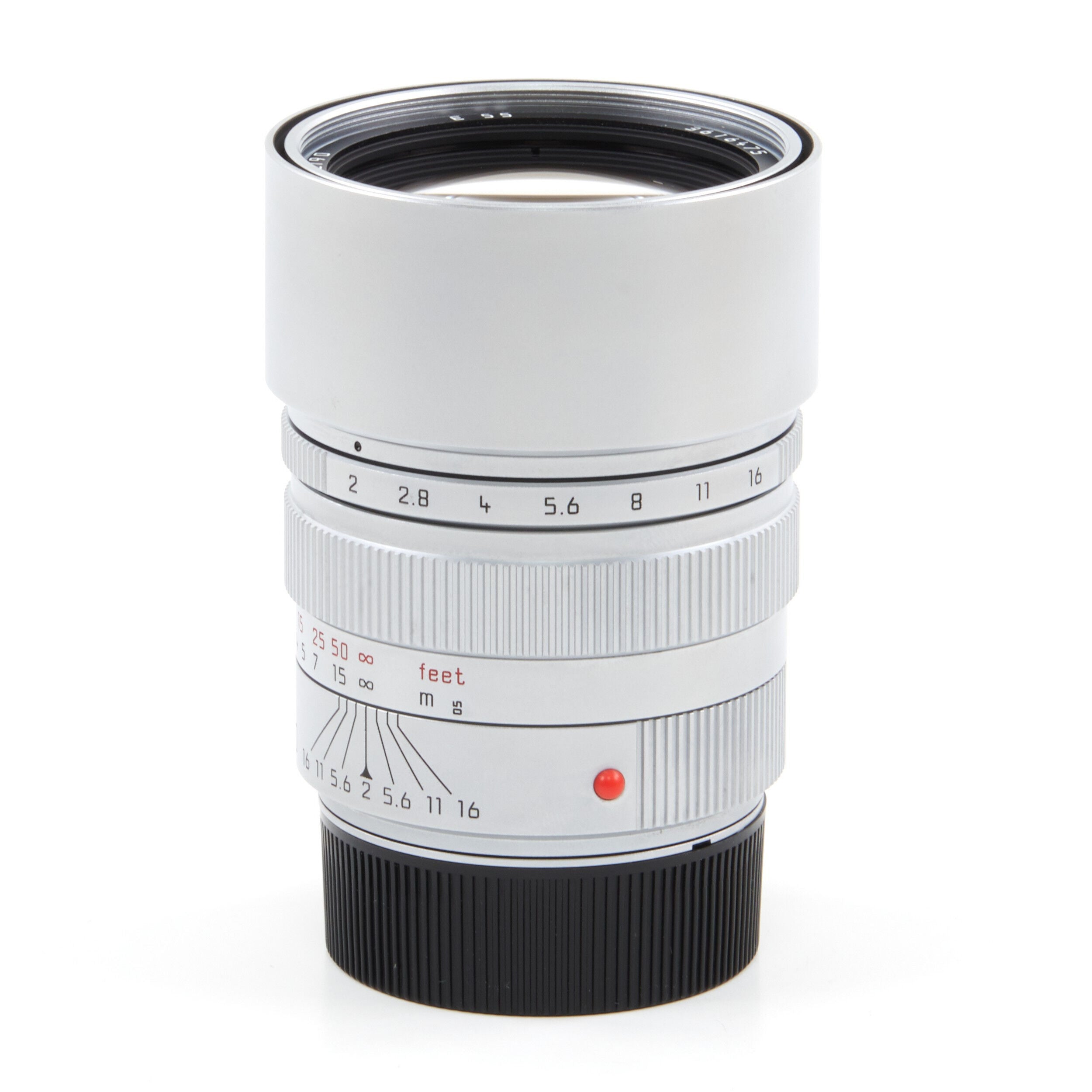 Leica 90mm f2 Summicron-M Silver