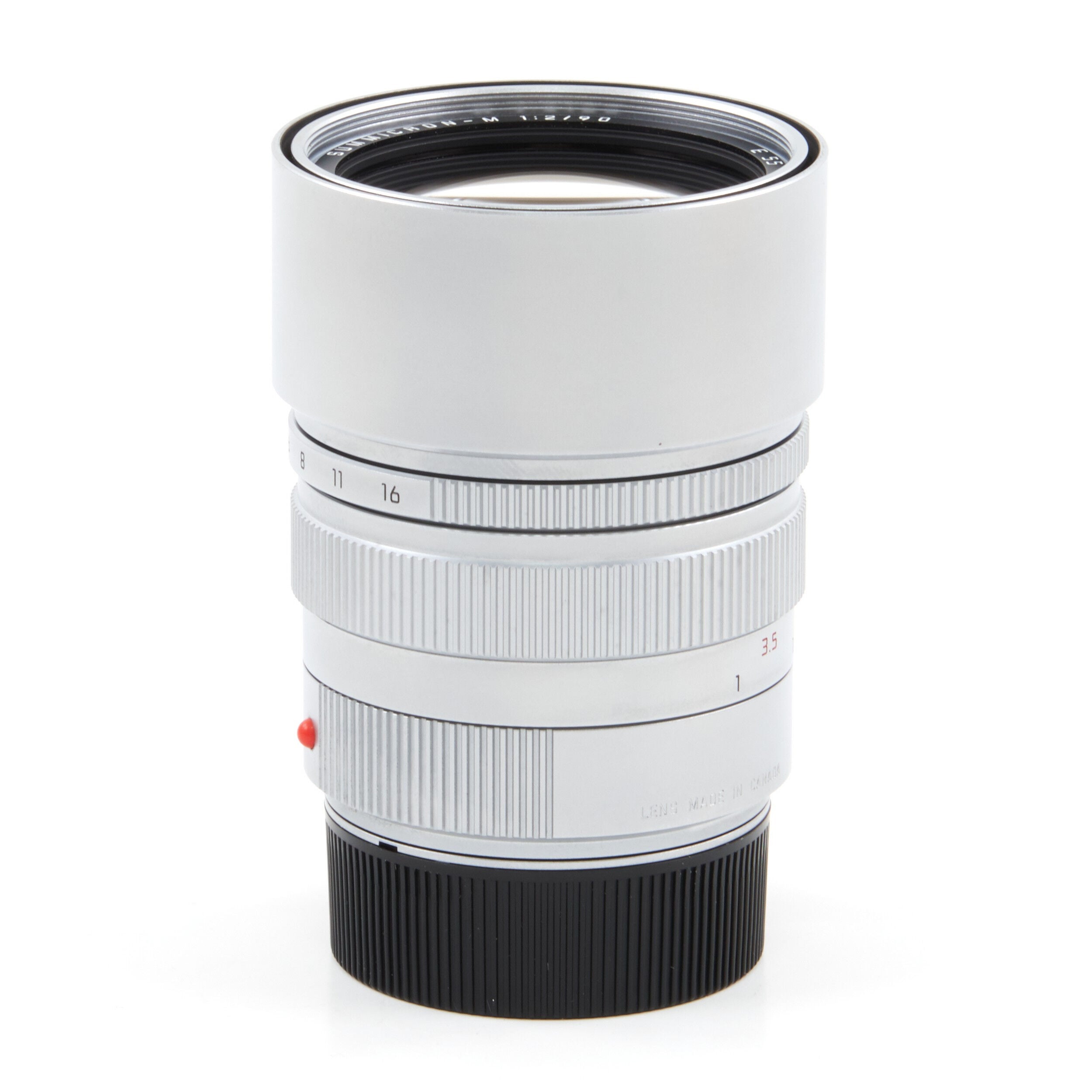 Leica 90mm f2 Summicron-M Silver