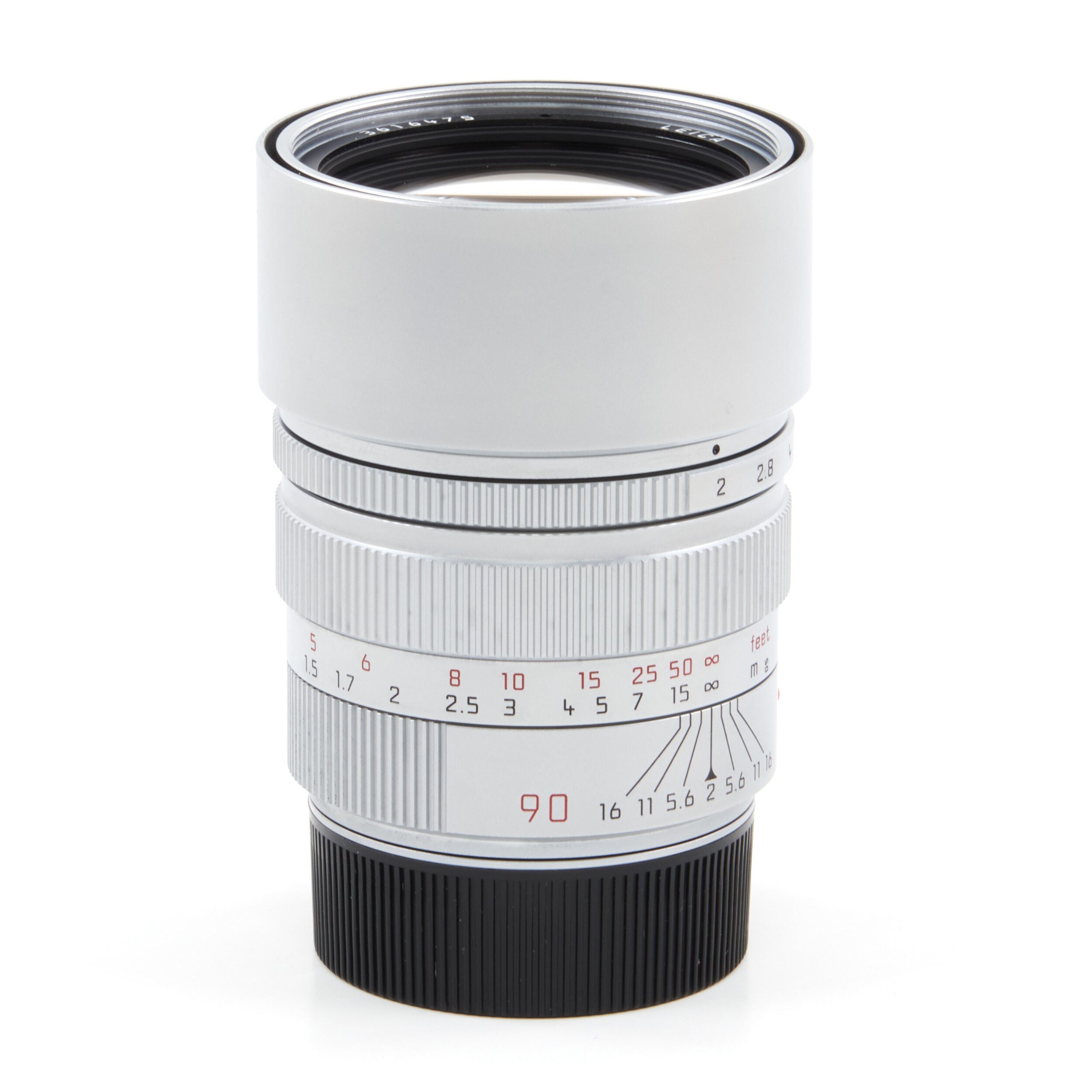 Leica 90mm f2 Summicron-M Silver