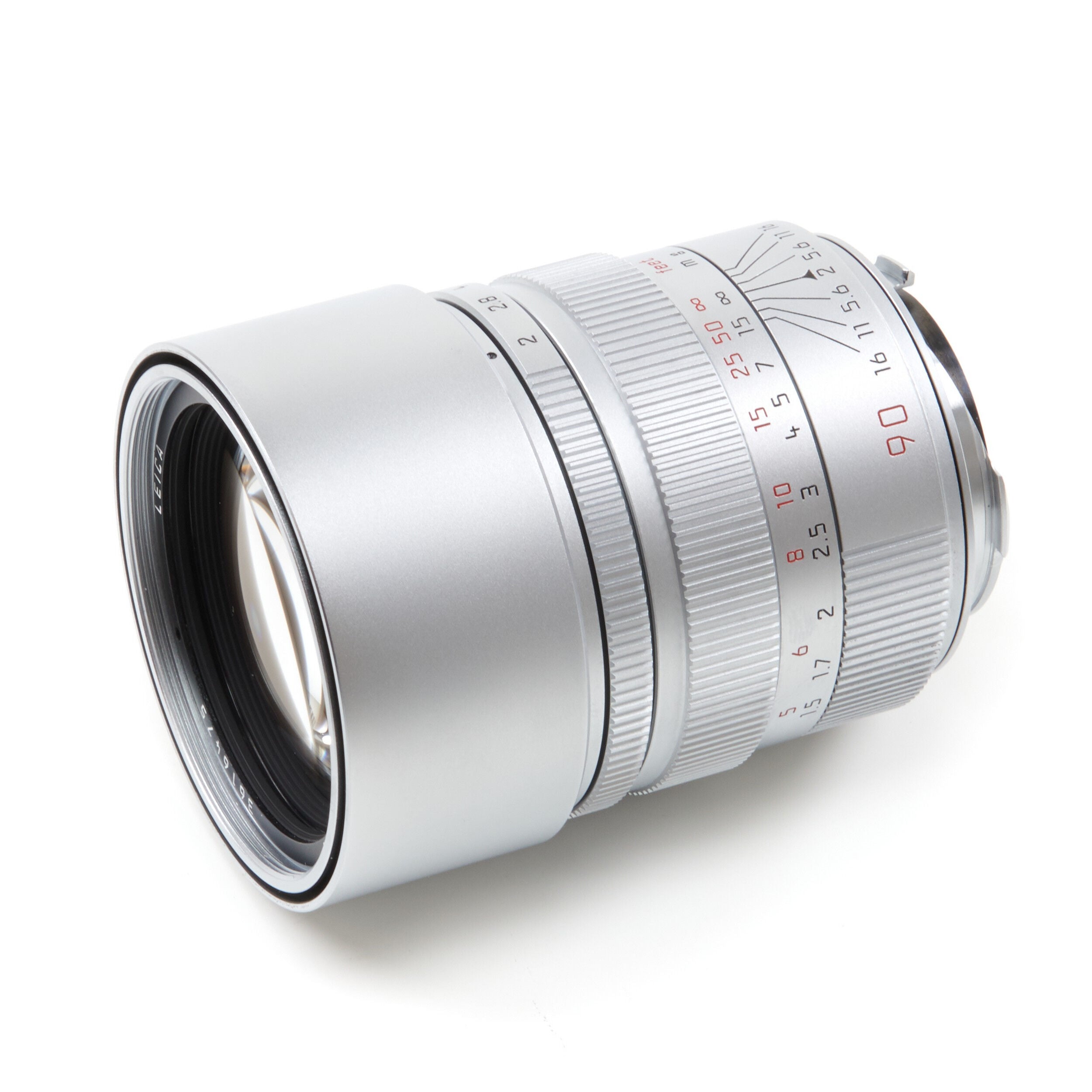 Leica 90mm f2 Summicron-M Silver