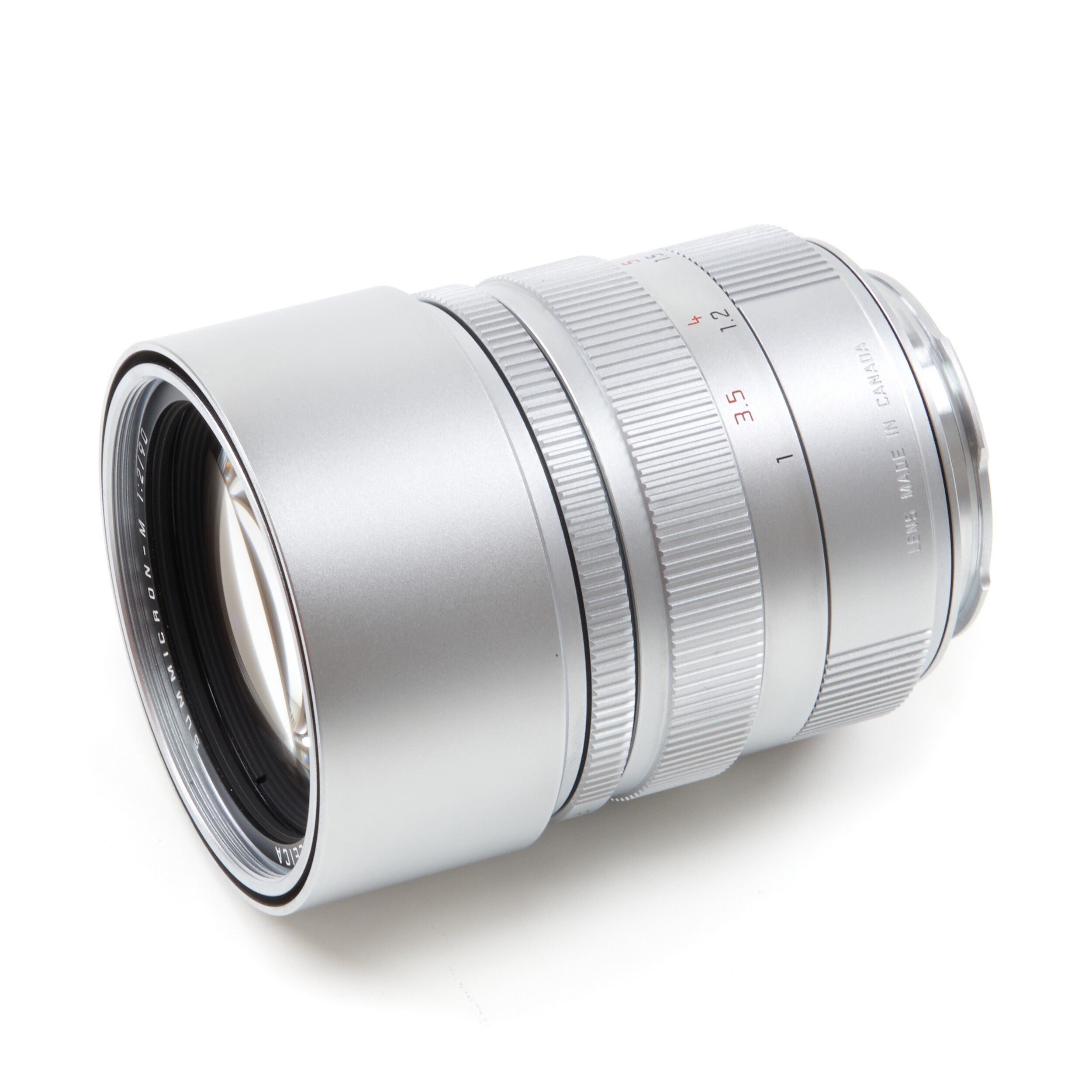 Leica 90mm f2 Summicron-M Silver