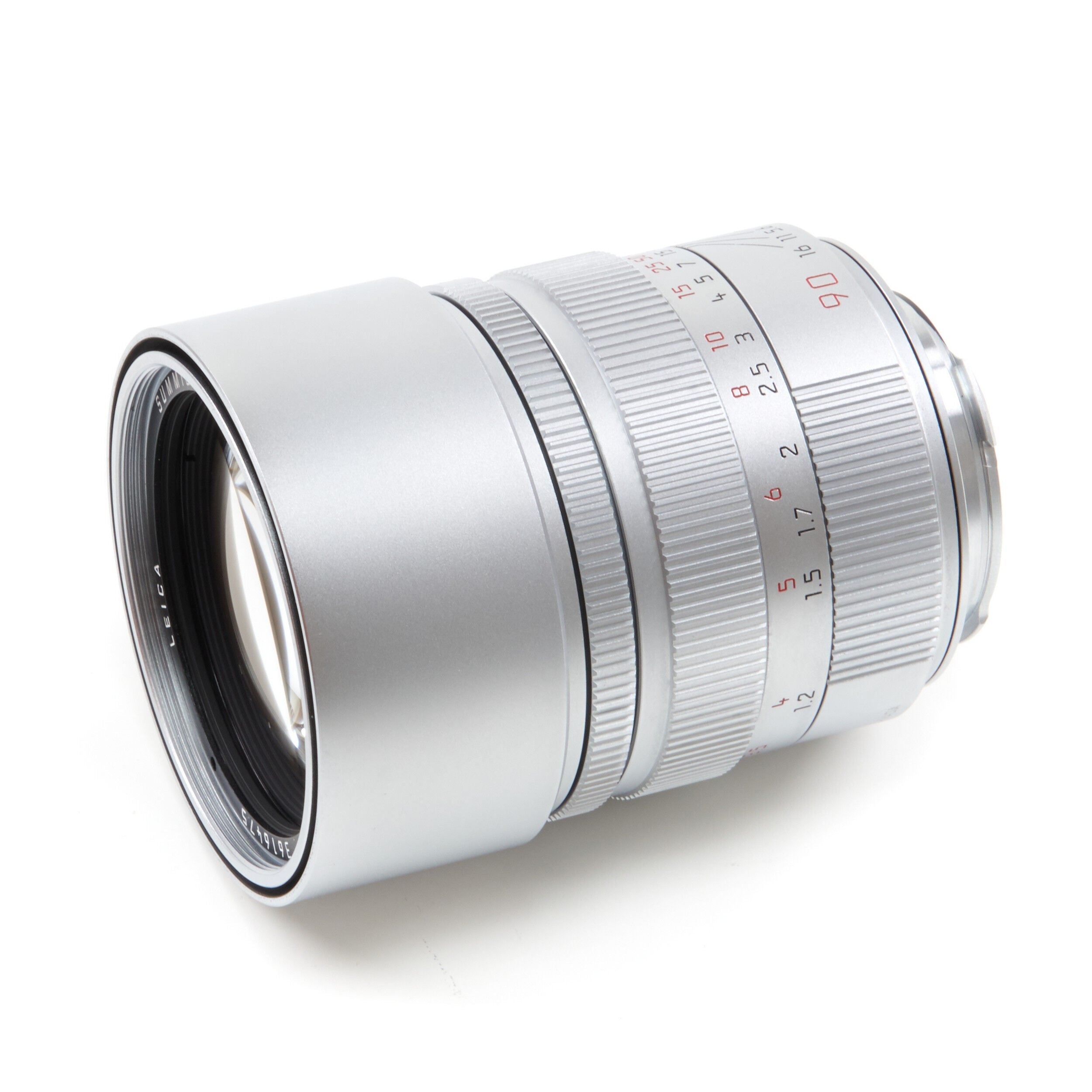 Leica 90mm f2 Summicron-M Silver