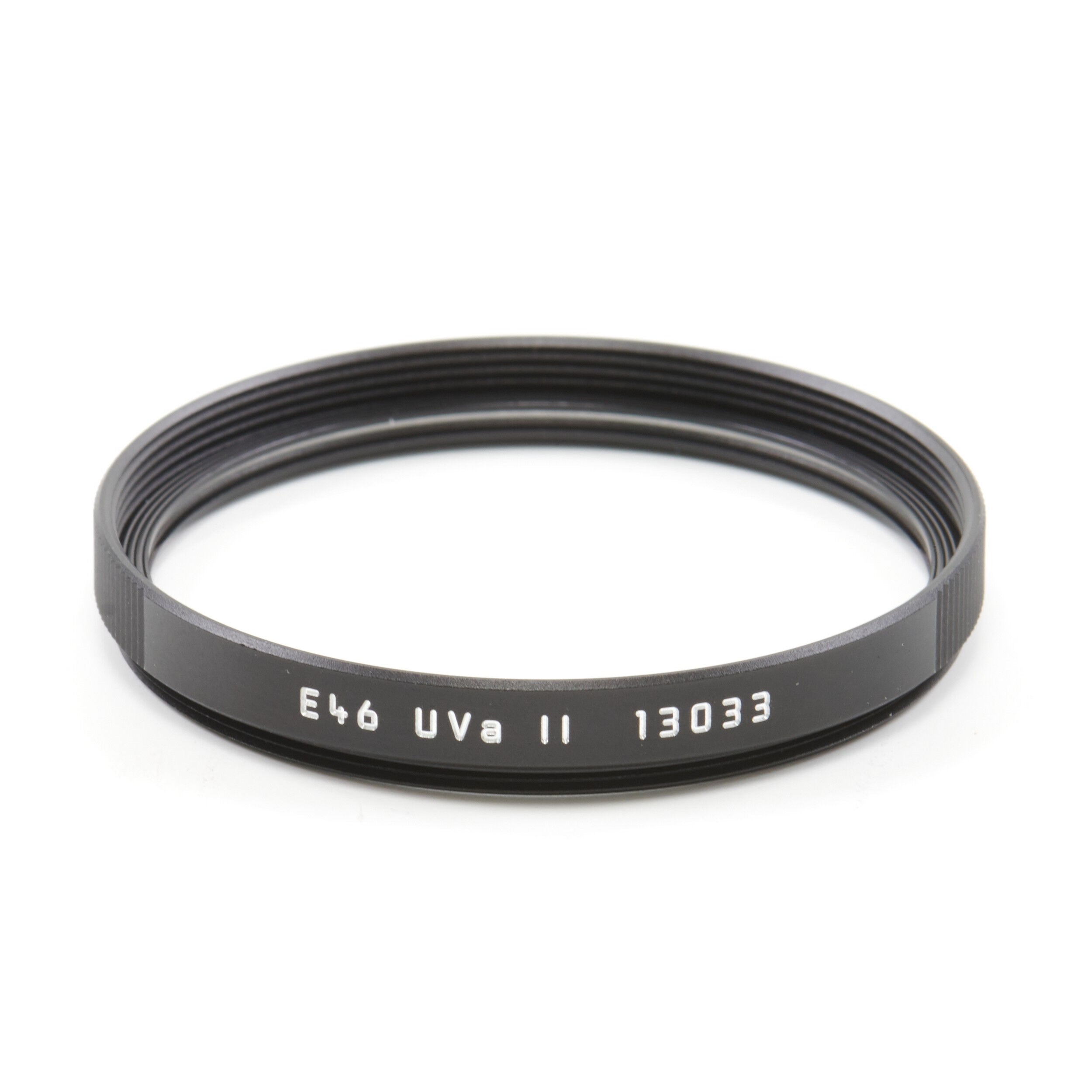 Leica E46 UVA II Filter Black