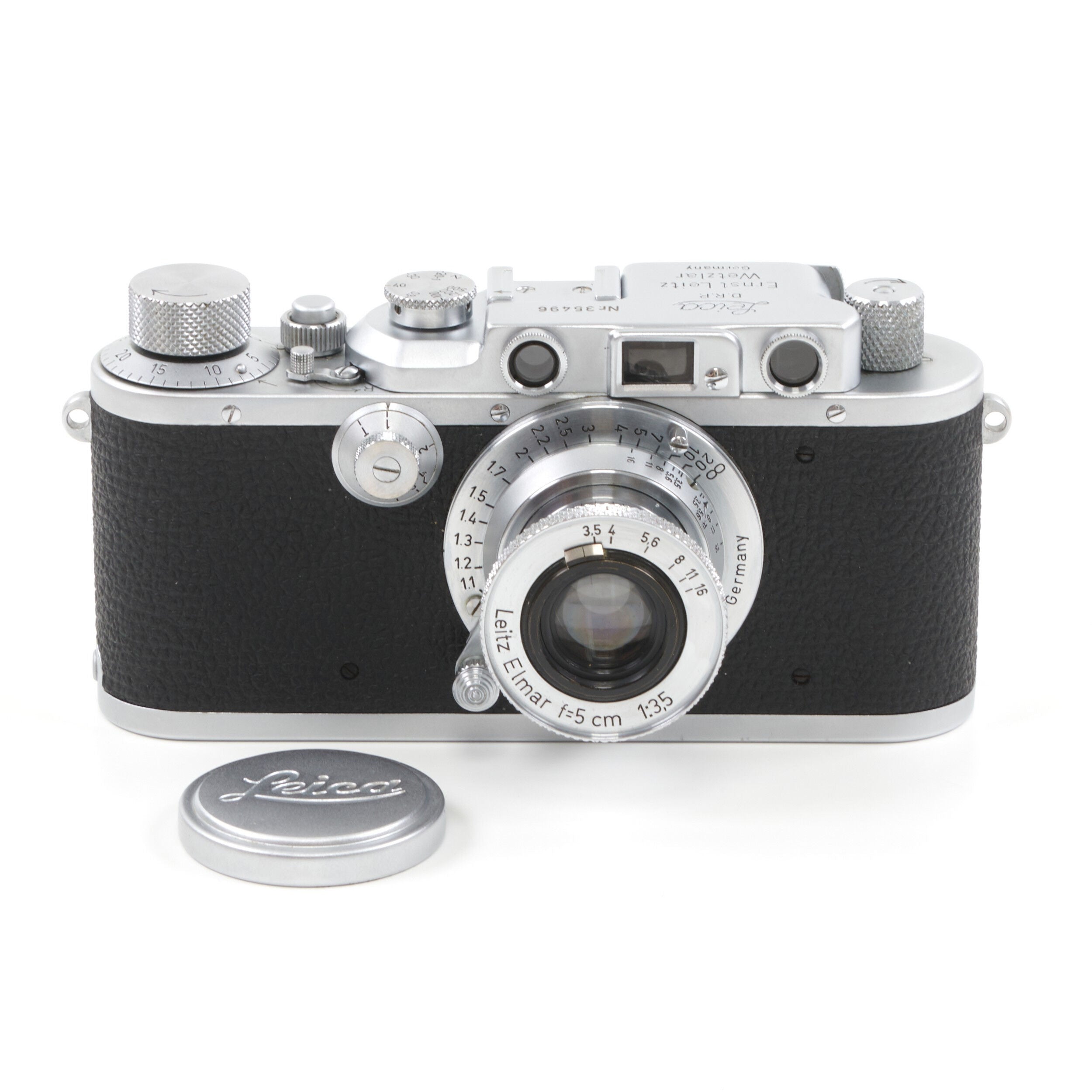 Leica I Conversion III Chrome + 50mm f3.5 Elmar Short Tube