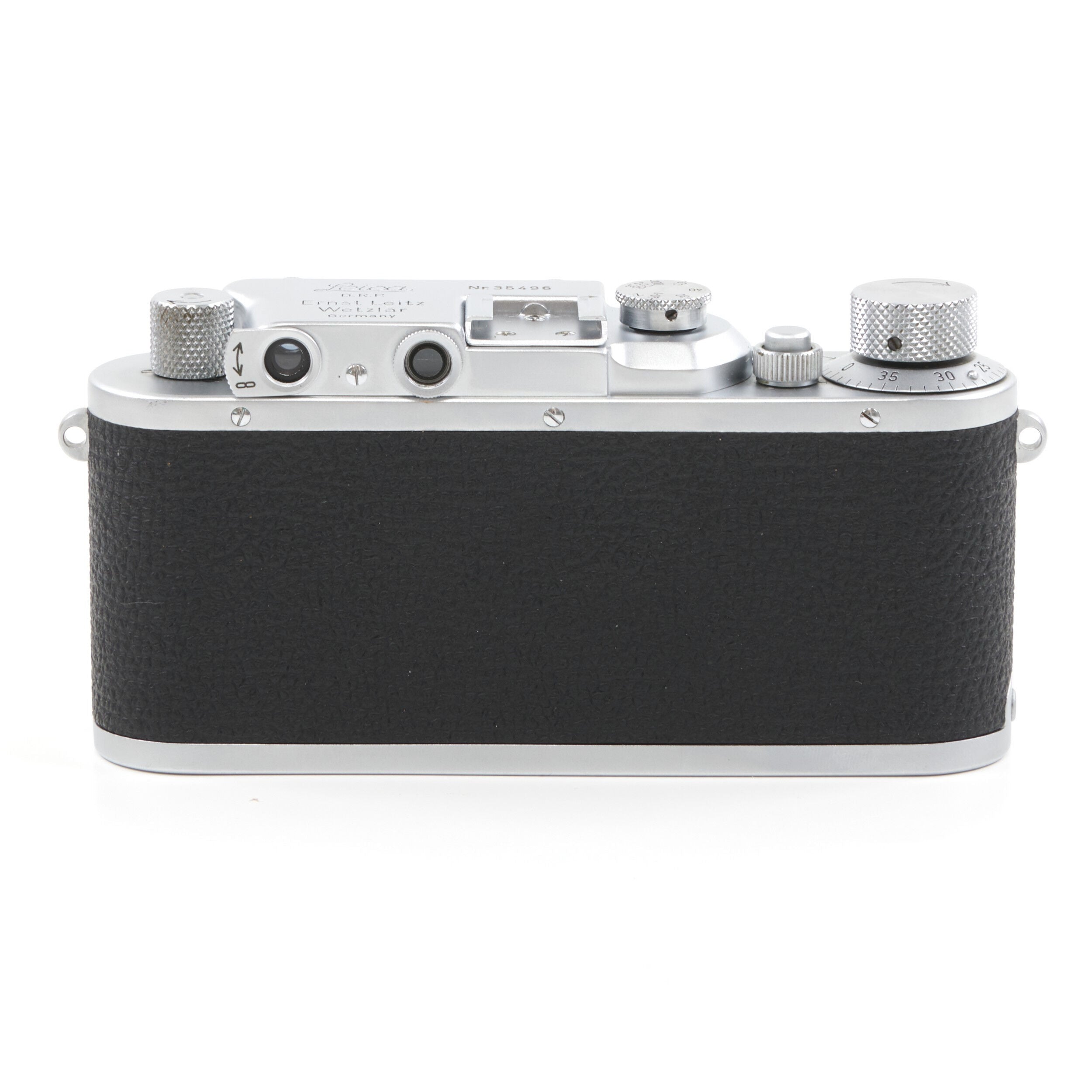 Leica I Conversion III Chrome + 50mm f3.5 Elmar Short Tube