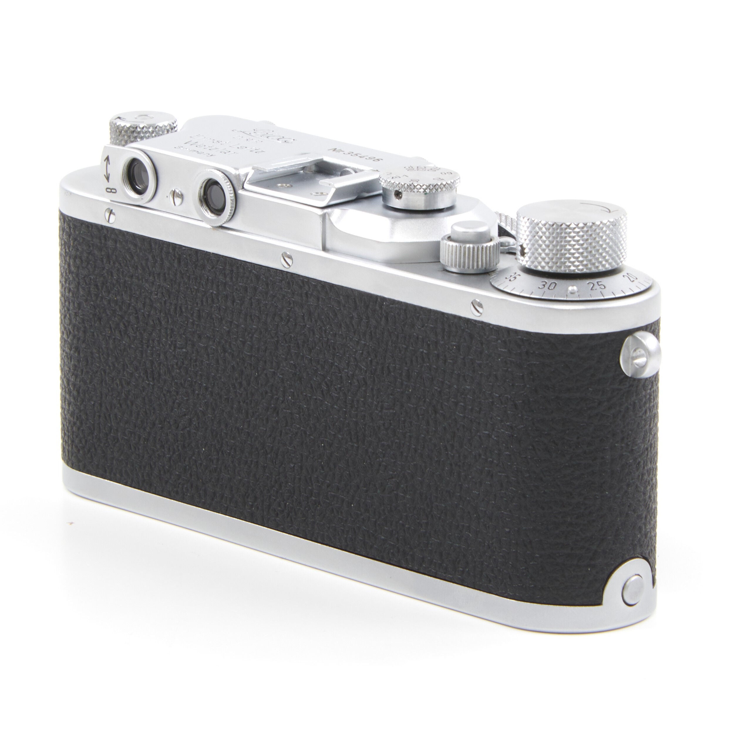 Leica I Conversion III Chrome + 50mm f3.5 Elmar Short Tube