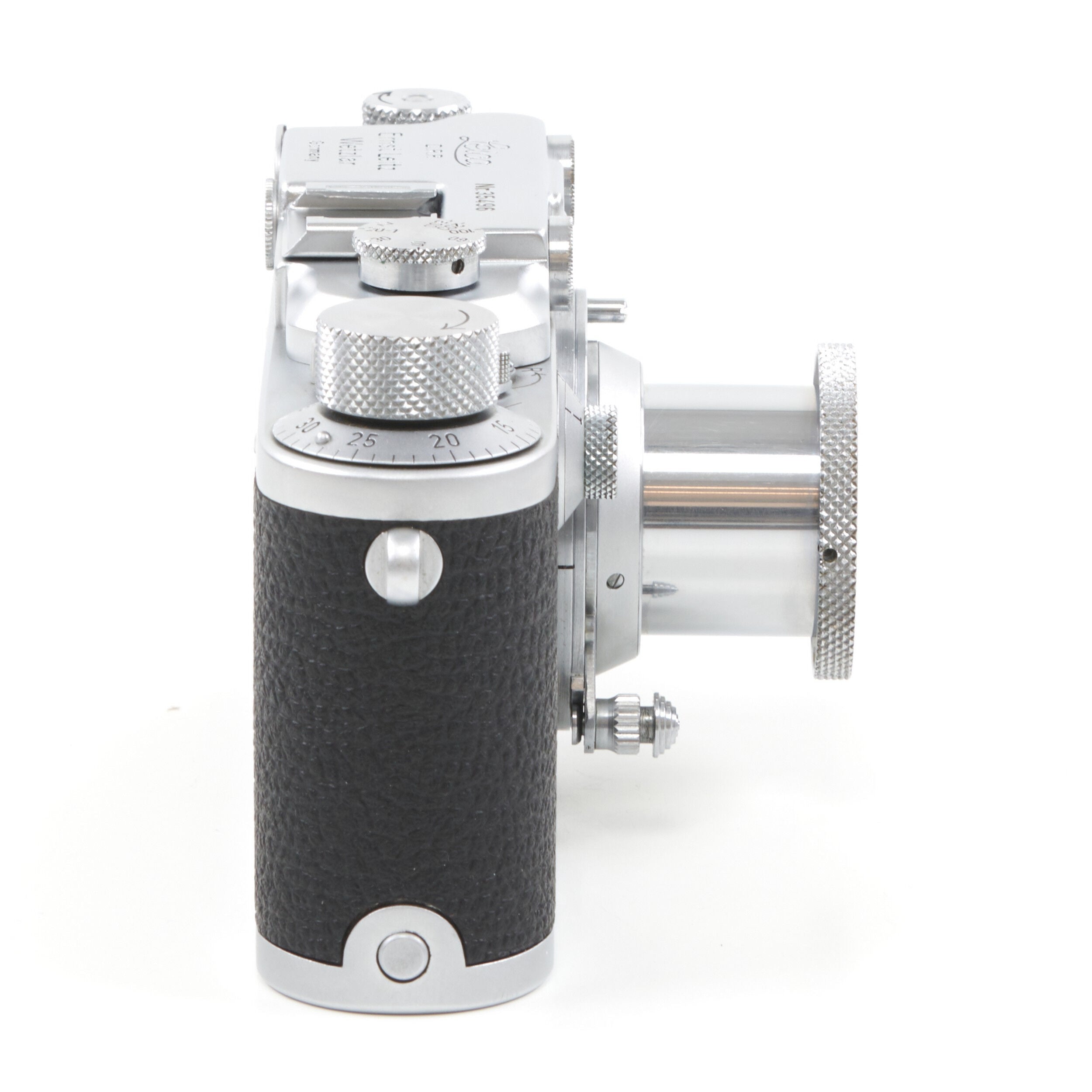 Leica I Conversion III Chrome + 50mm f3.5 Elmar Short Tube