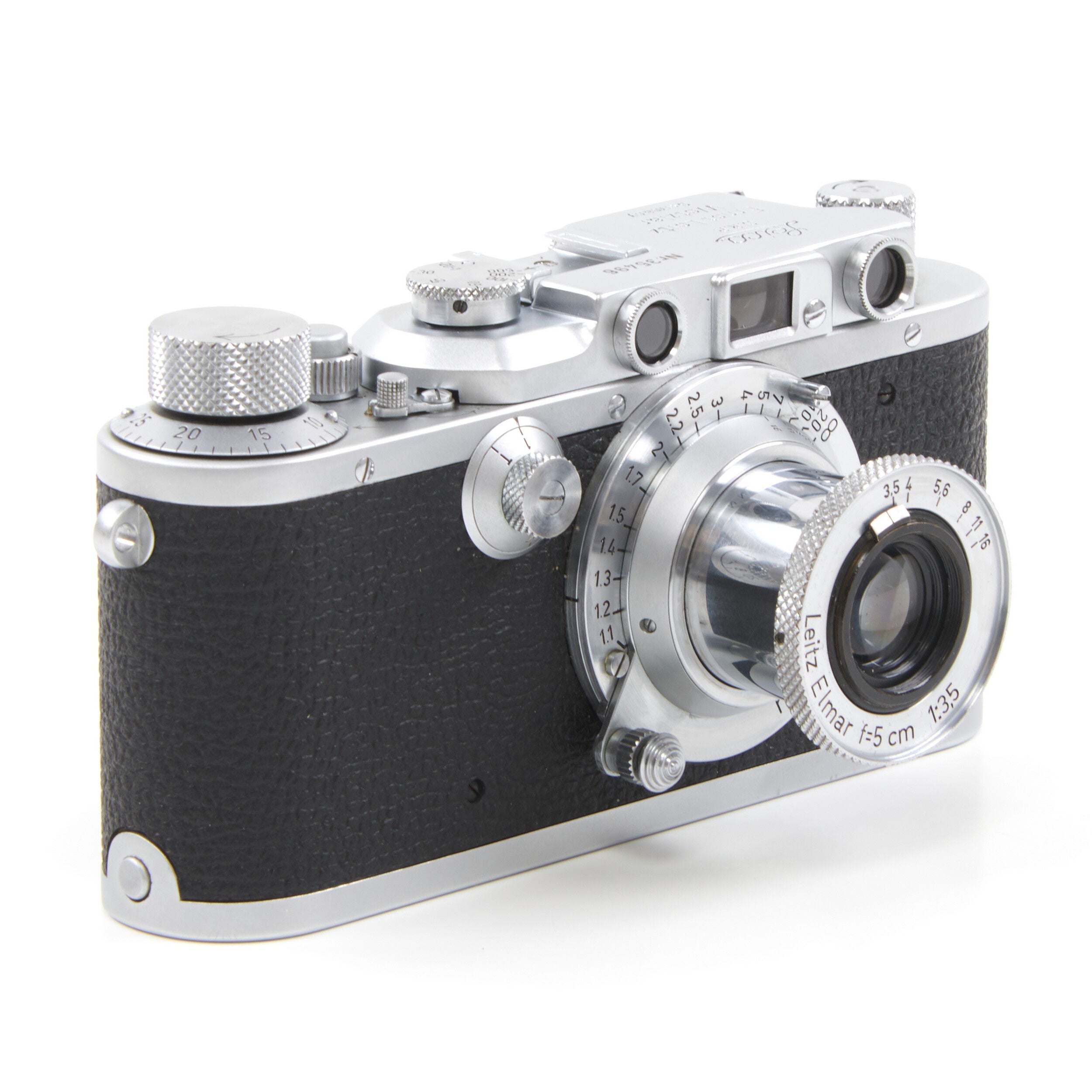 Leica I Conversion III Chrome + 50mm f3.5 Elmar Short Tube