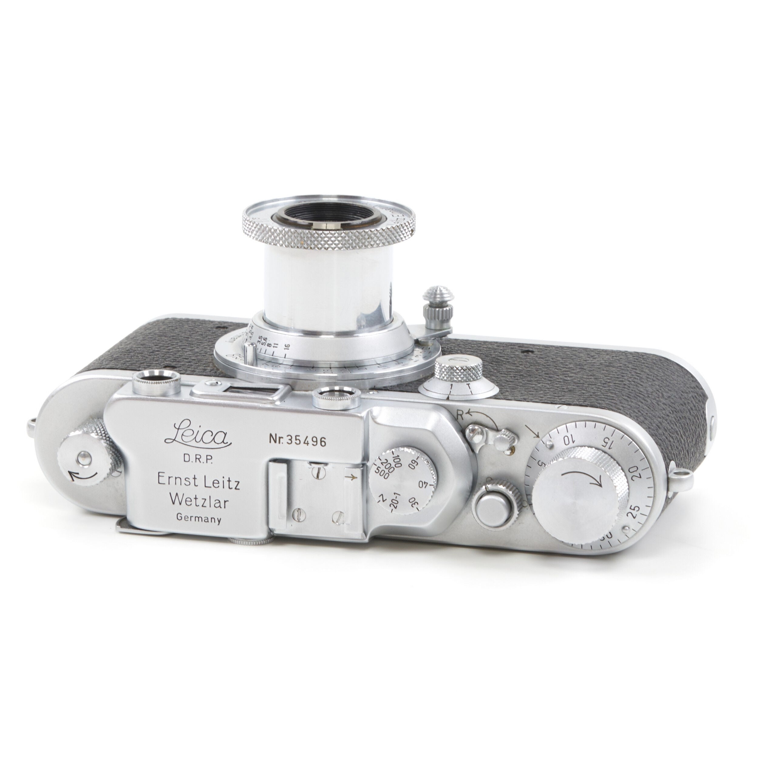 Leica I Conversion III Chrome + 50mm f3.5 Elmar Short Tube