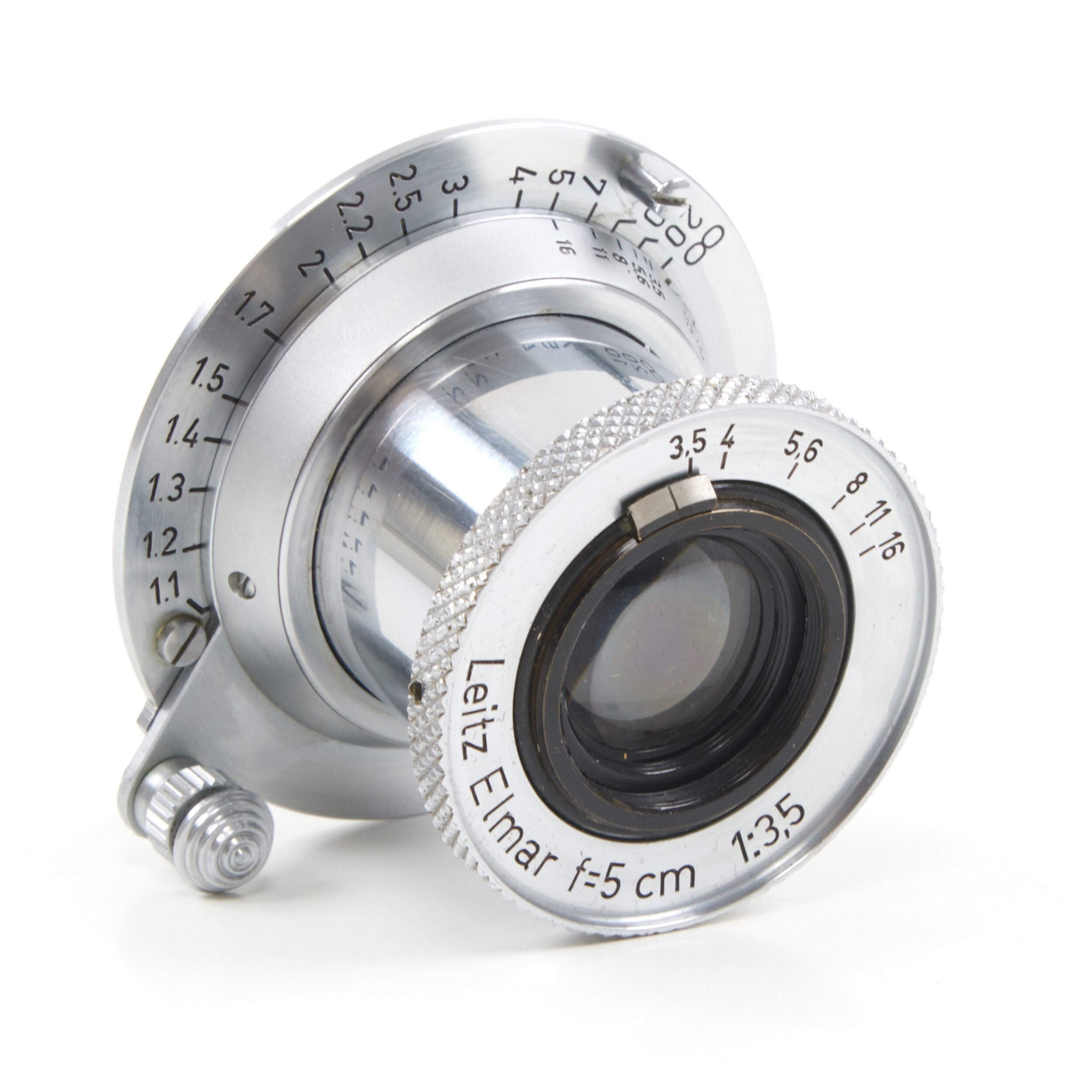 Leica I Conversion III Chrome + 50mm f3.5 Elmar Short Tube