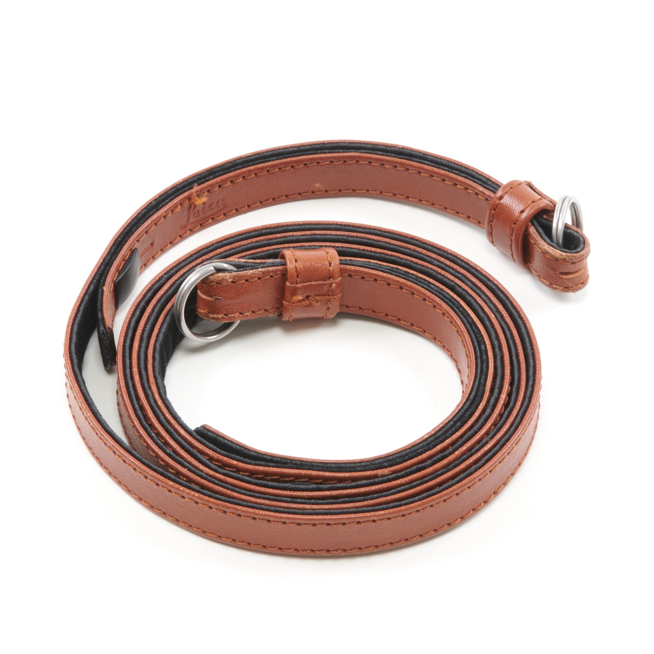 Leica Leather Carrying Strap Cognac + Box