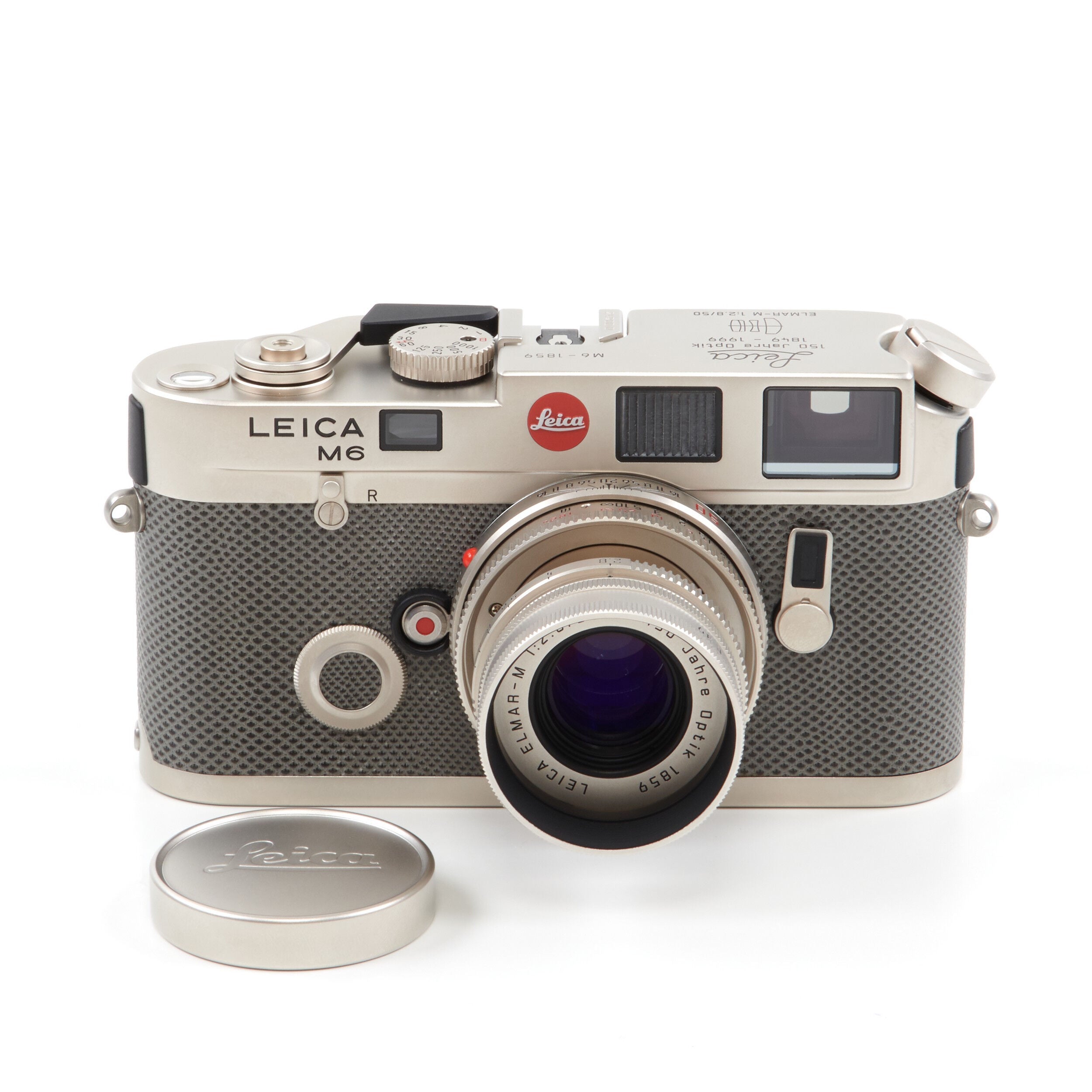 Leica M6 Platinum 150 Years Optik 50mm Elmar 1854 + Box