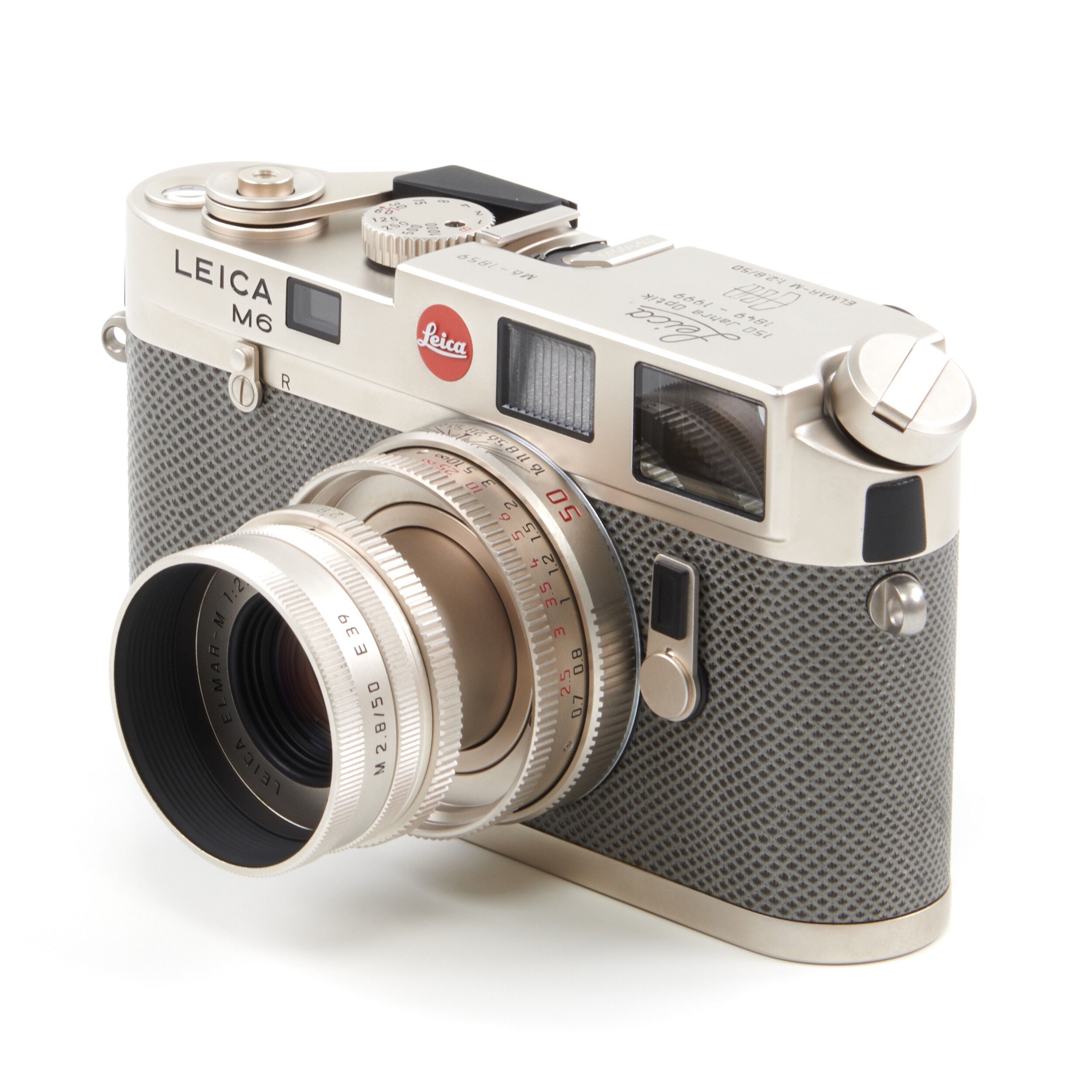 Leica M6 Platinum 150 Years Optik 50mm Elmar 1854 + Box