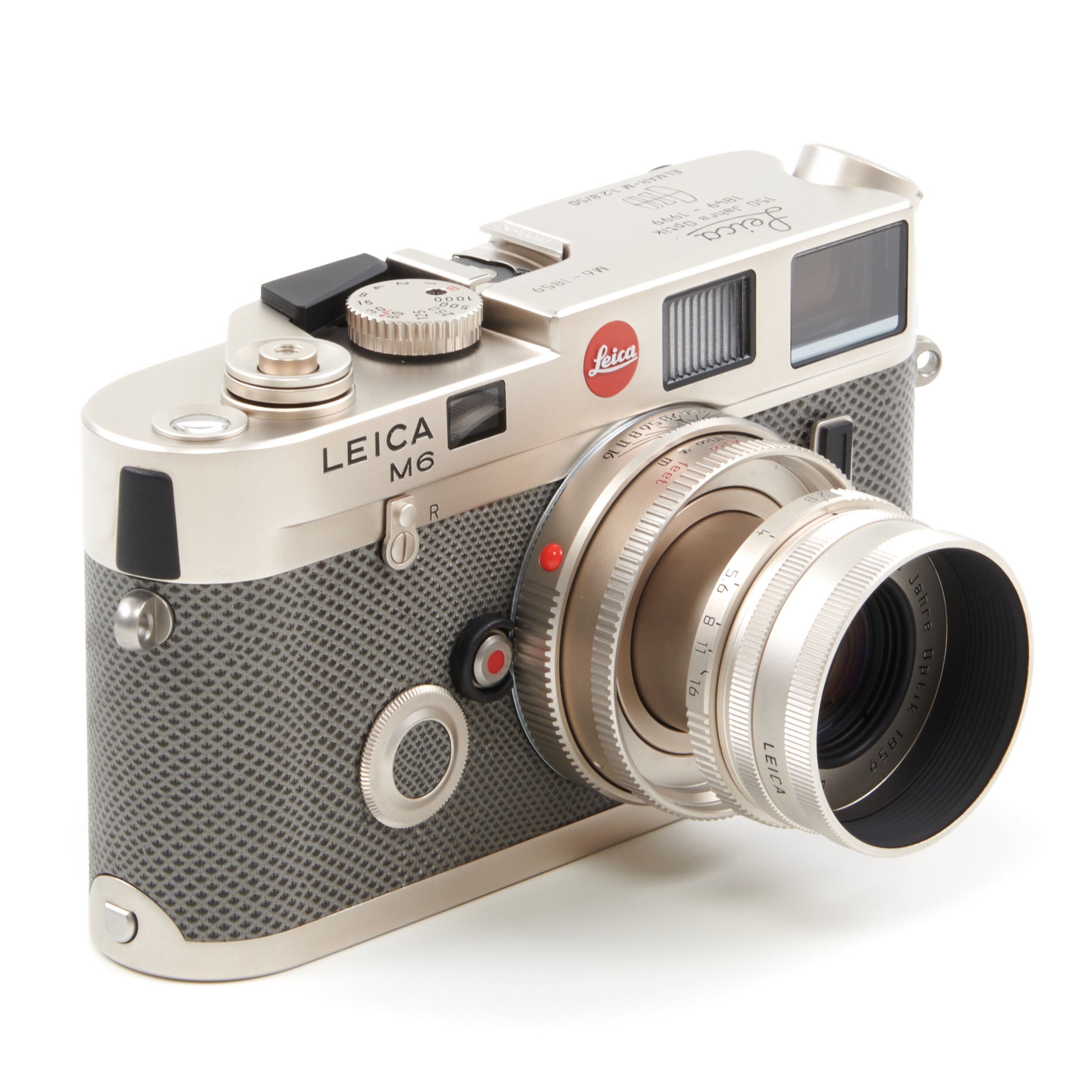 Leica M6 Platinum 150 Years Optik 50mm Elmar 1854 + Box