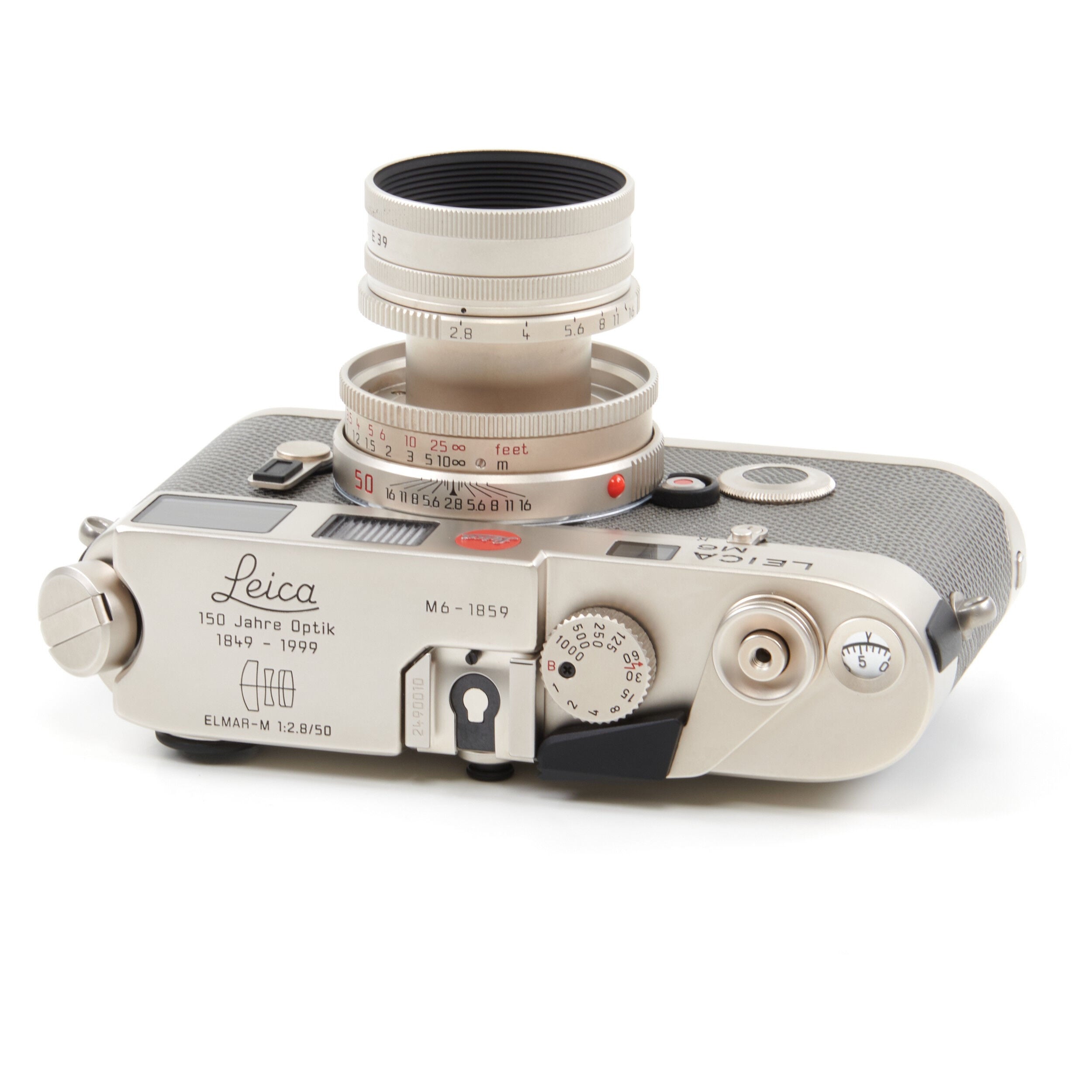 Leica M6 Platinum 150 Years Optik 50mm Elmar 1854 + Box