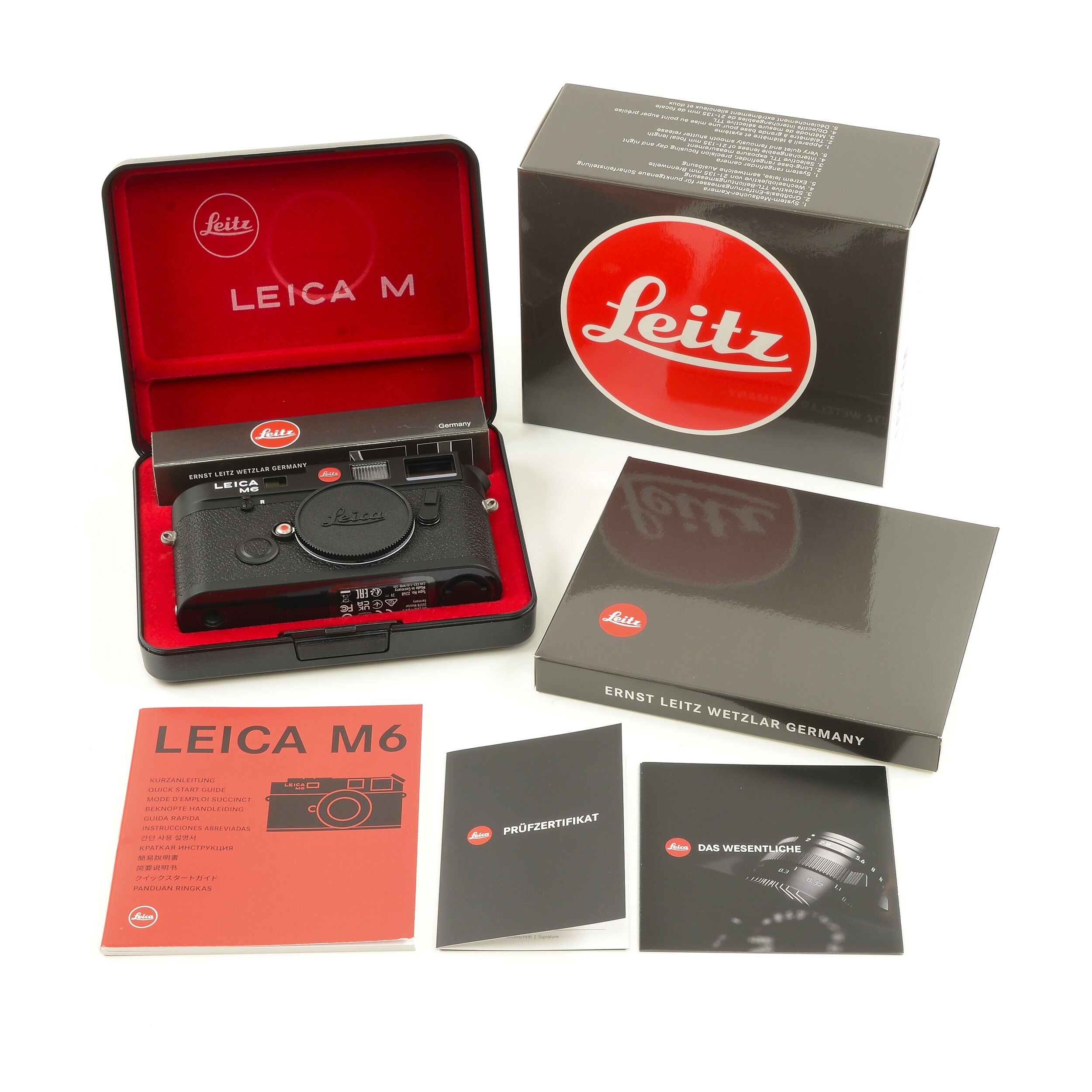 Leica M6 Black Re-issue + Box
