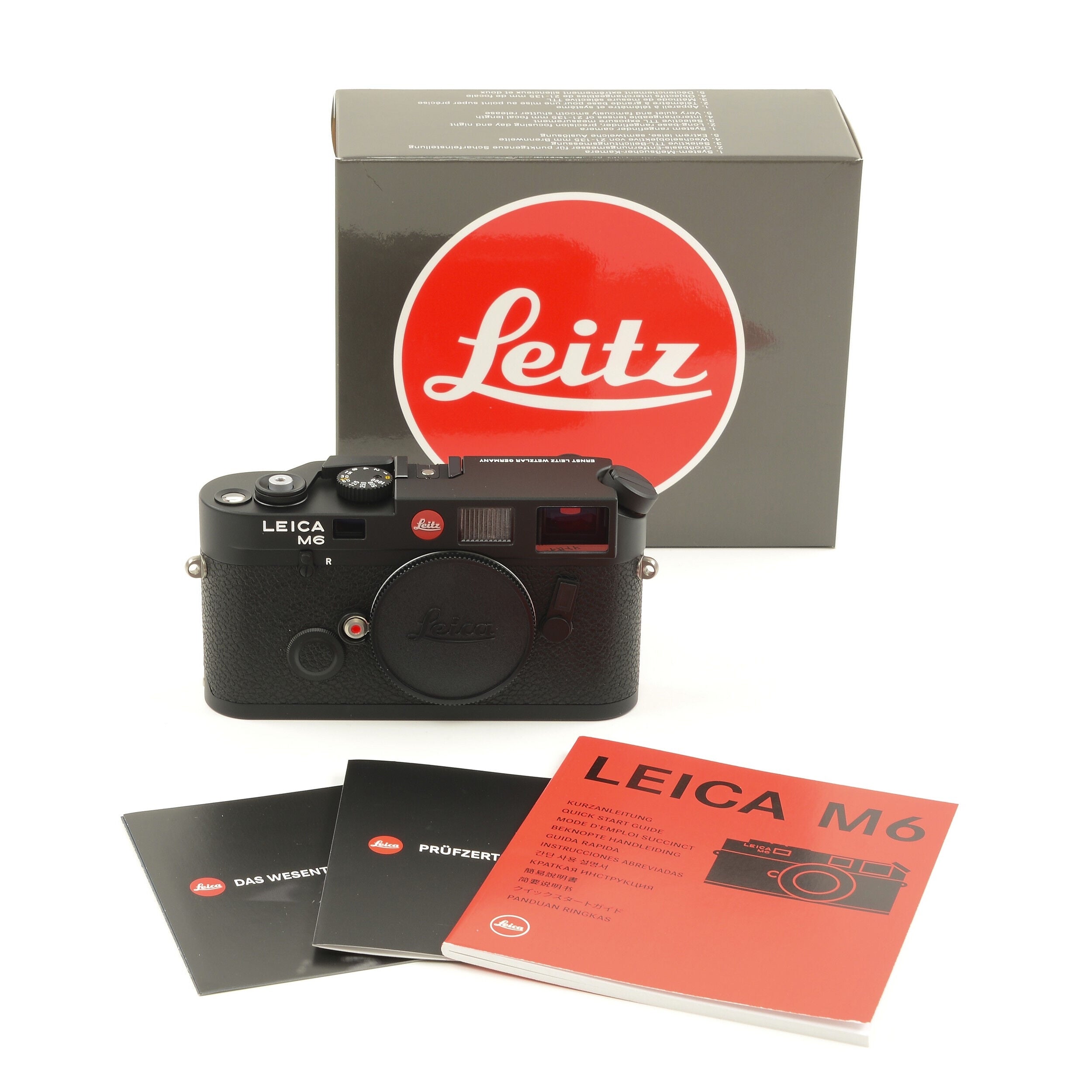 Leica M6 Black Re-issue + Box
