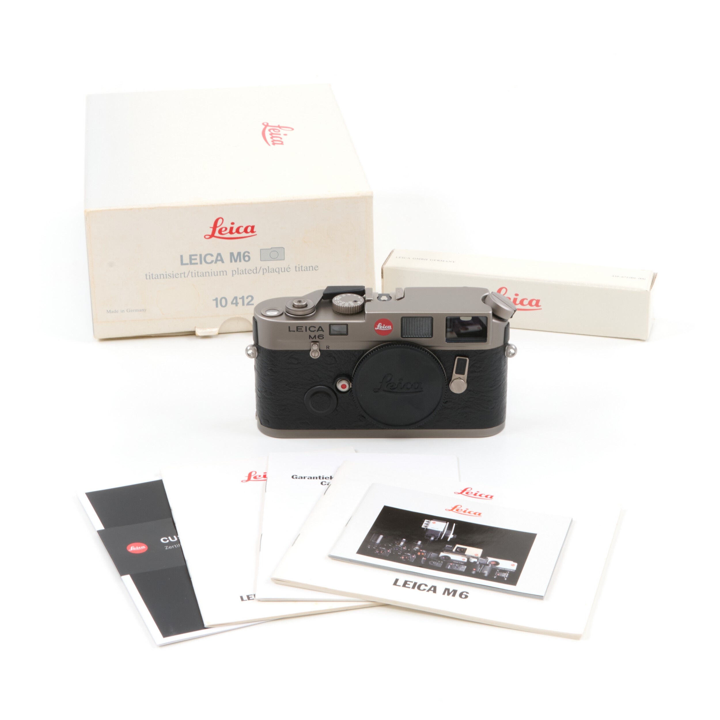 Leica M6 Non TTL Titanium + Box