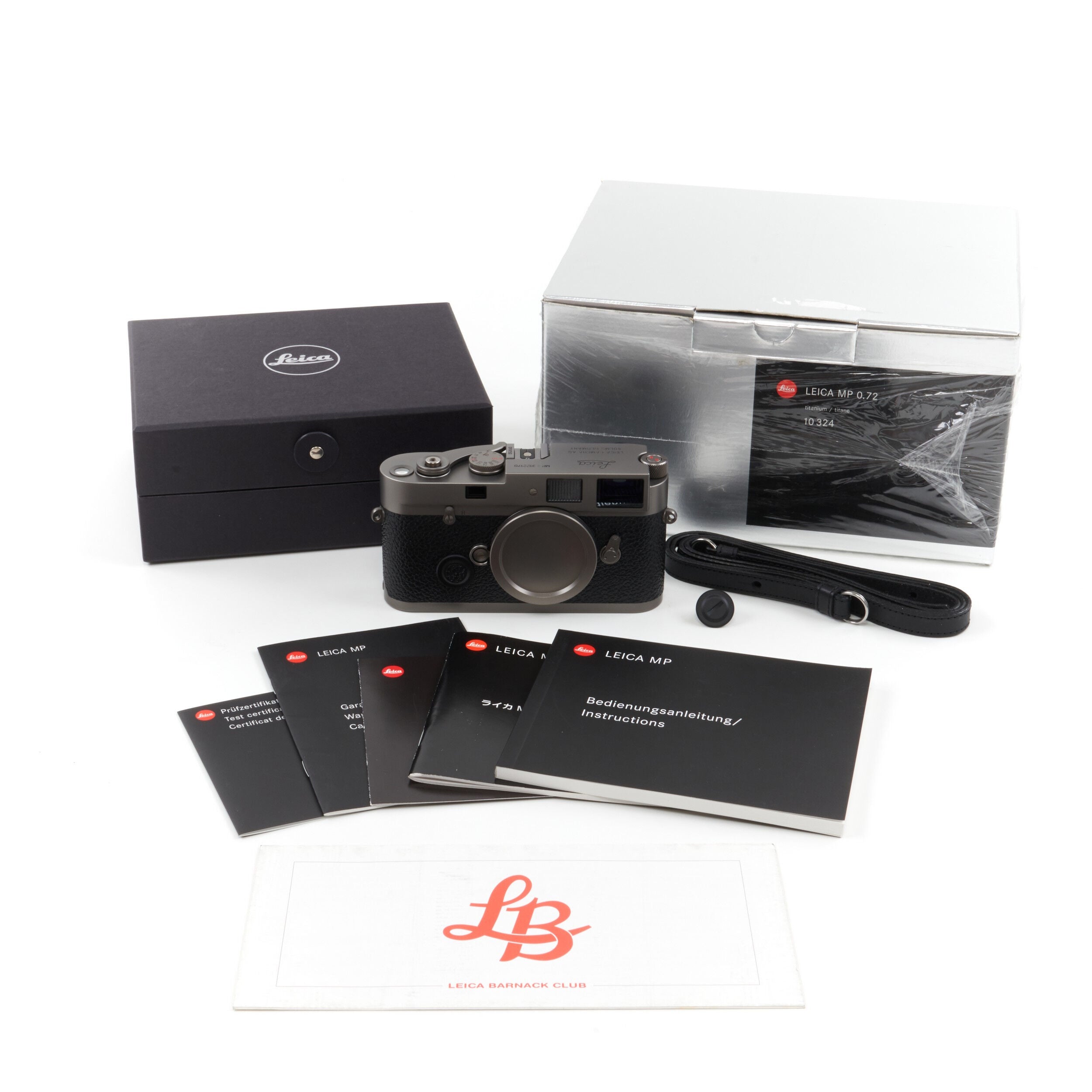 Leica MP 0.72 Titanium + Box