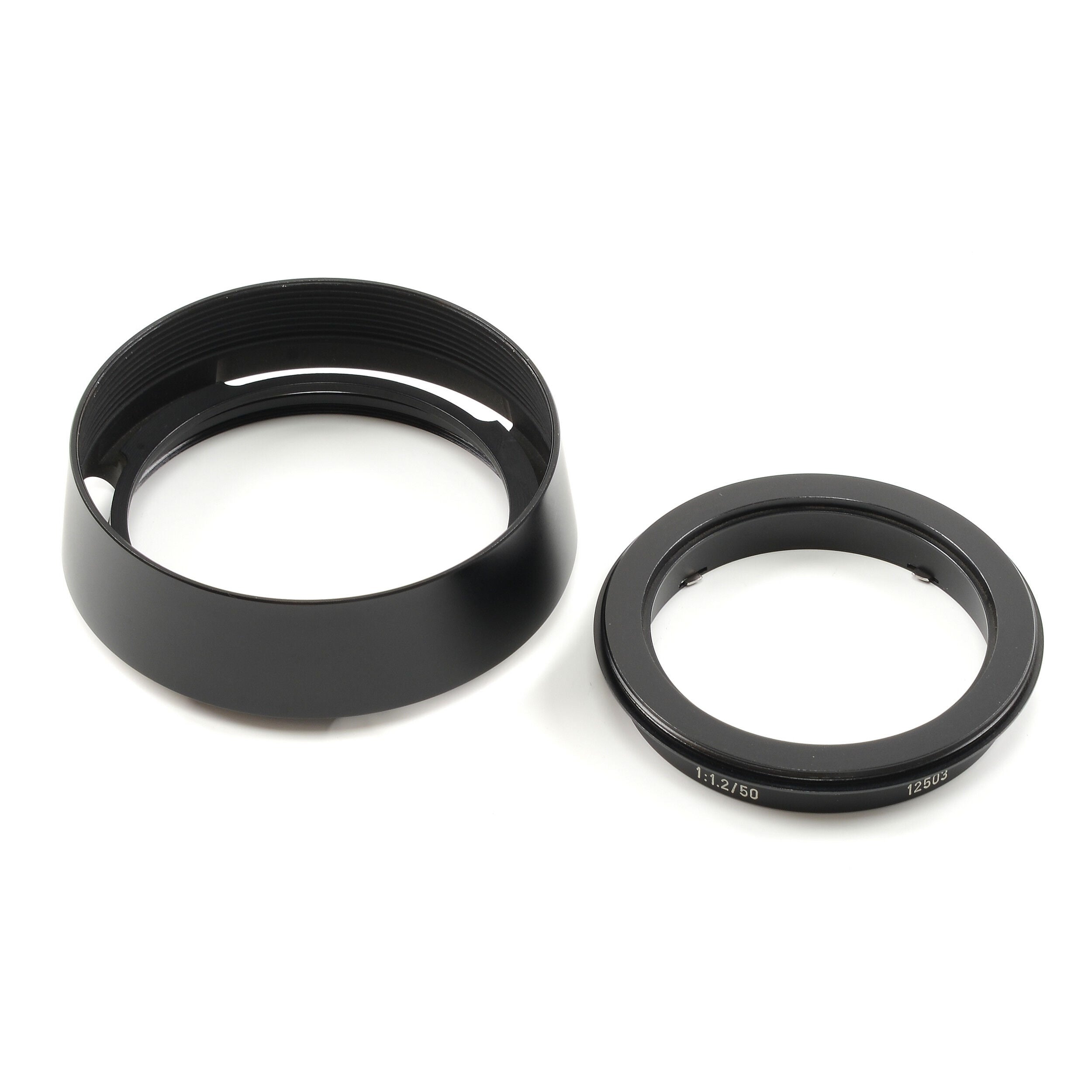 Leitz 12503 Lens Hood With Box For 50mm f1.2 Noctilux Extremely Rare