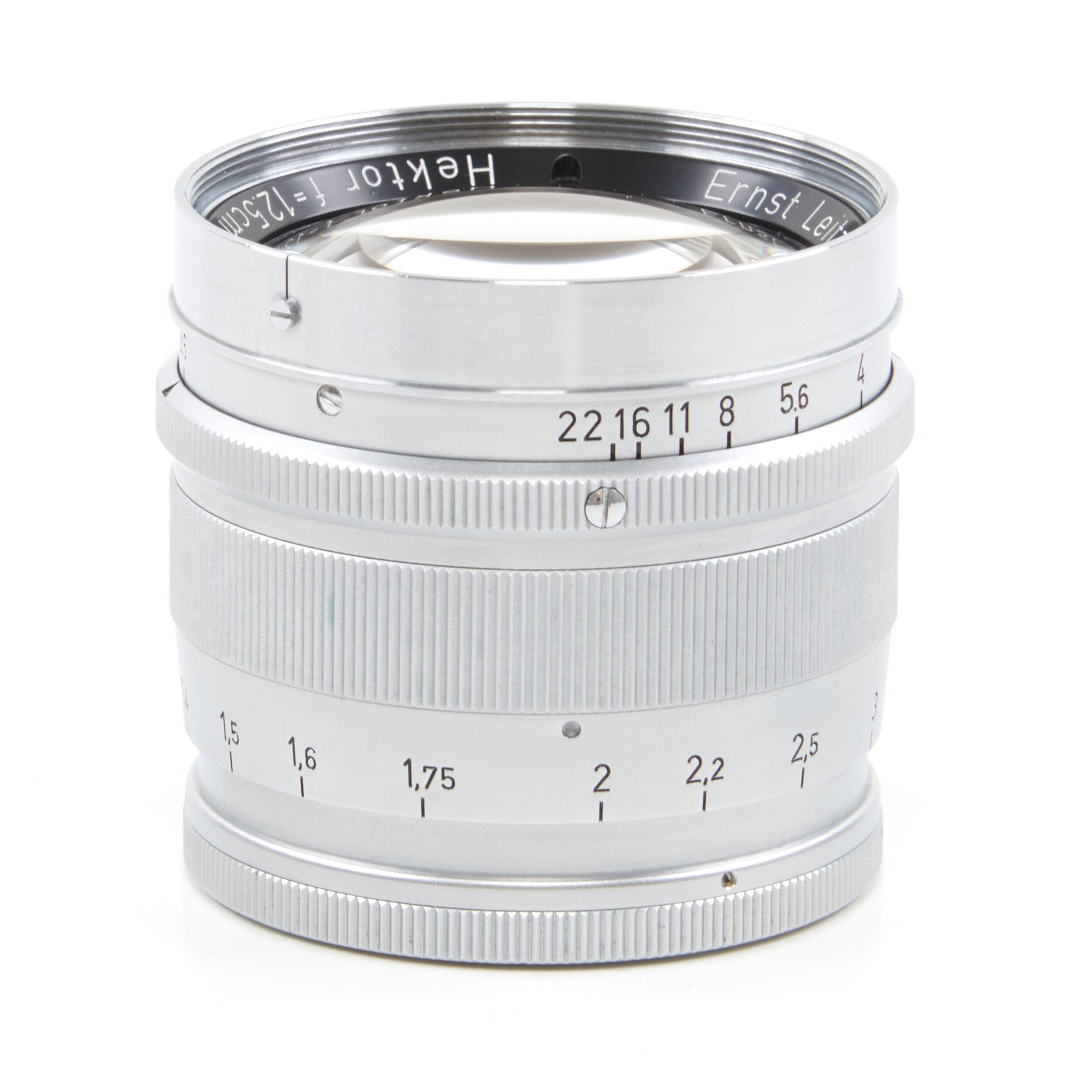 Leitz 125mm f2.5 Hektor For Visoflex + Box
