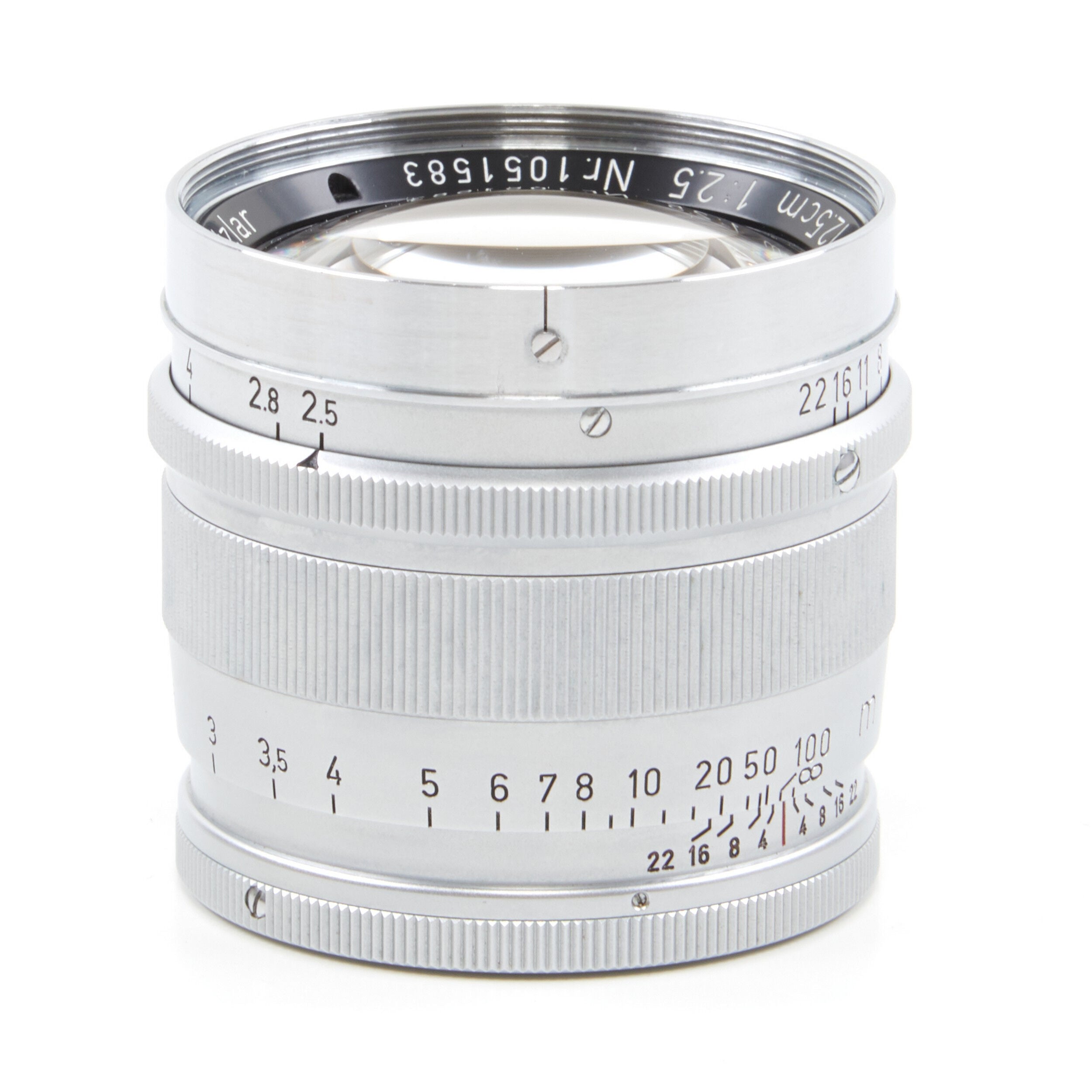 Leitz 125mm f2.5 Hektor For Visoflex + Box