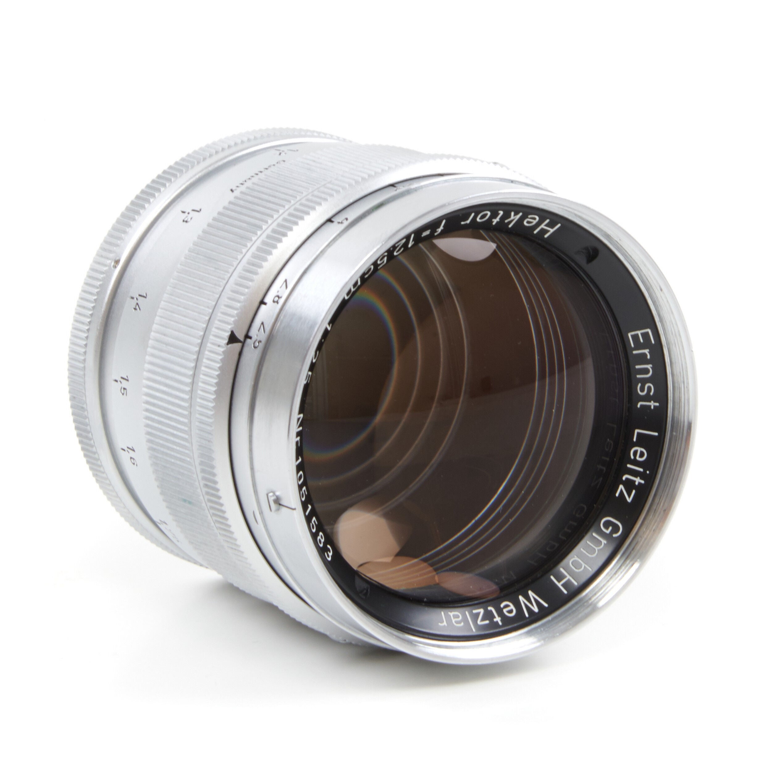Leitz 125mm f2.5 Hektor For Visoflex + Box