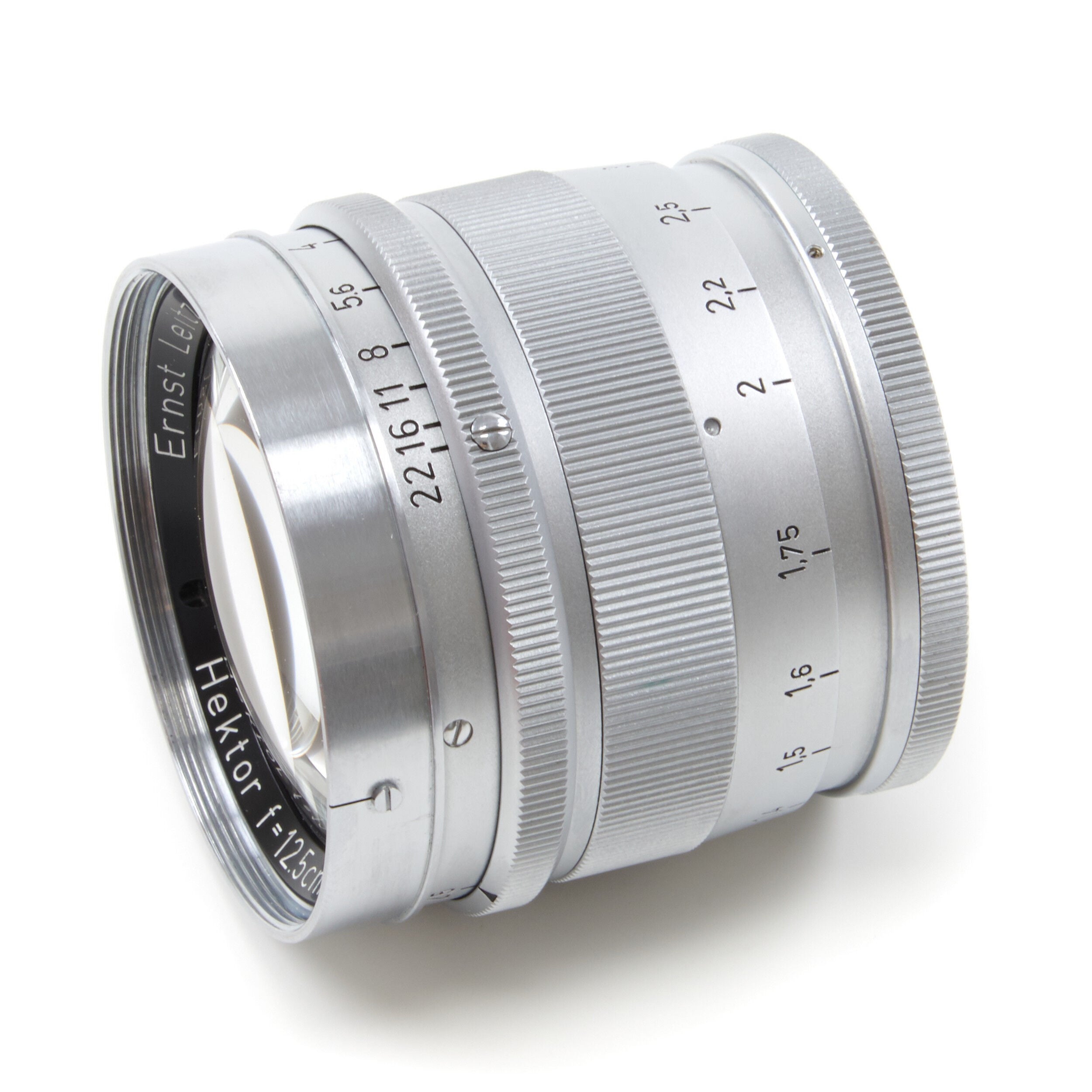 Leitz 125mm f2.5 Hektor For Visoflex + Box