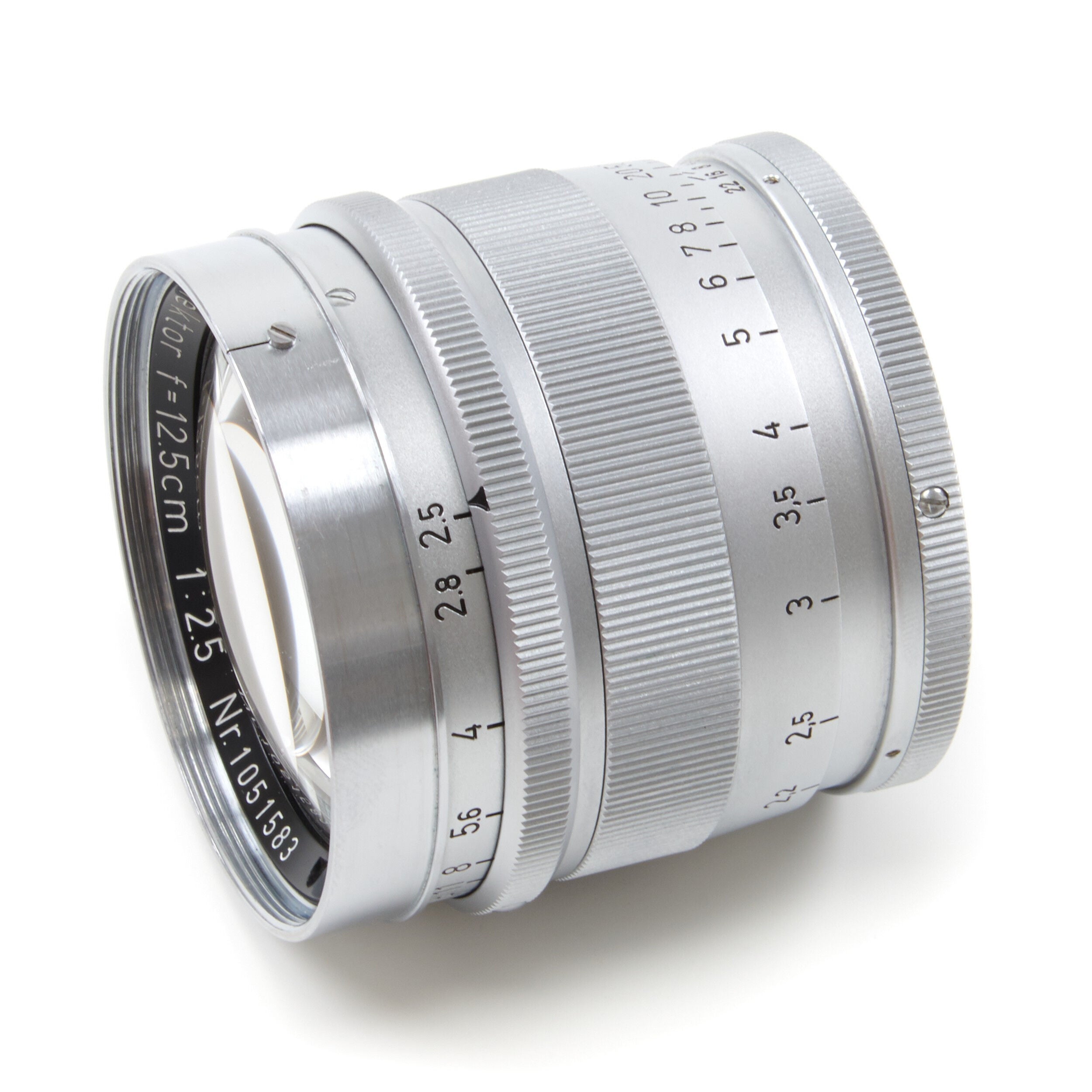 Leitz 125mm f2.5 Hektor For Visoflex + Box
