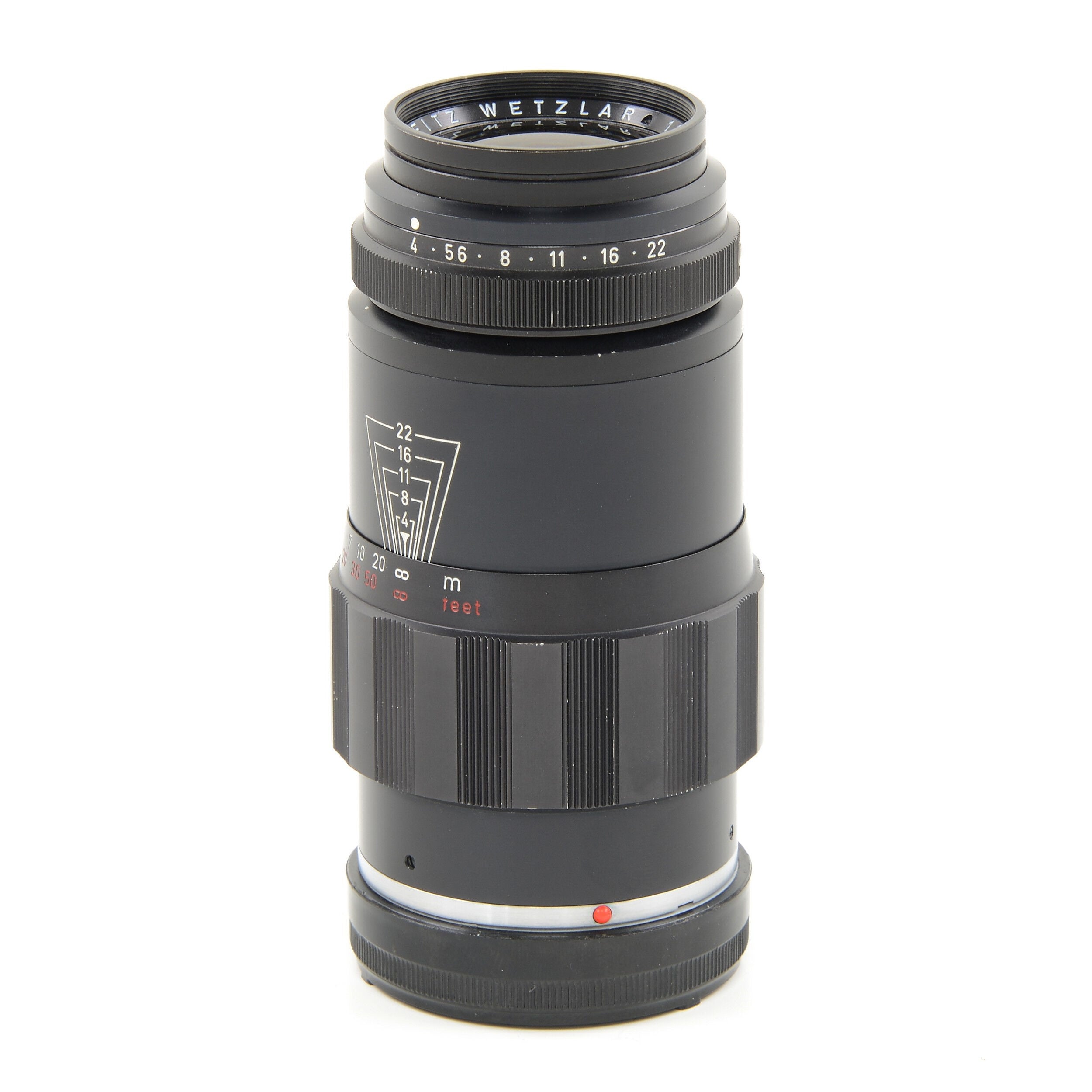 Leitz 135mm f4 Elmar In Tele-Elmar Barrel Pre-Series Rare