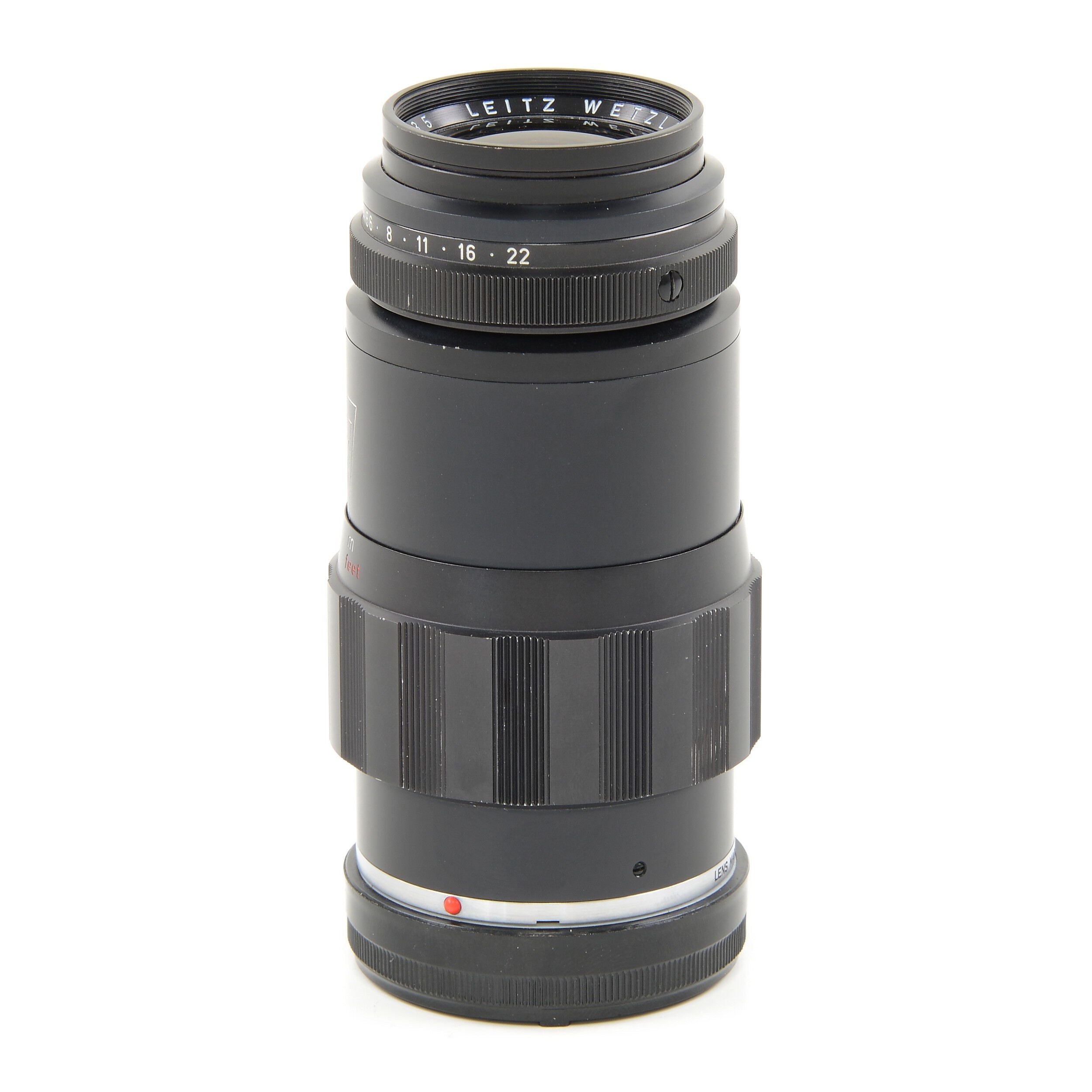 Leitz 135mm f4 Elmar In Tele-Elmar Barrel Pre-Series Rare