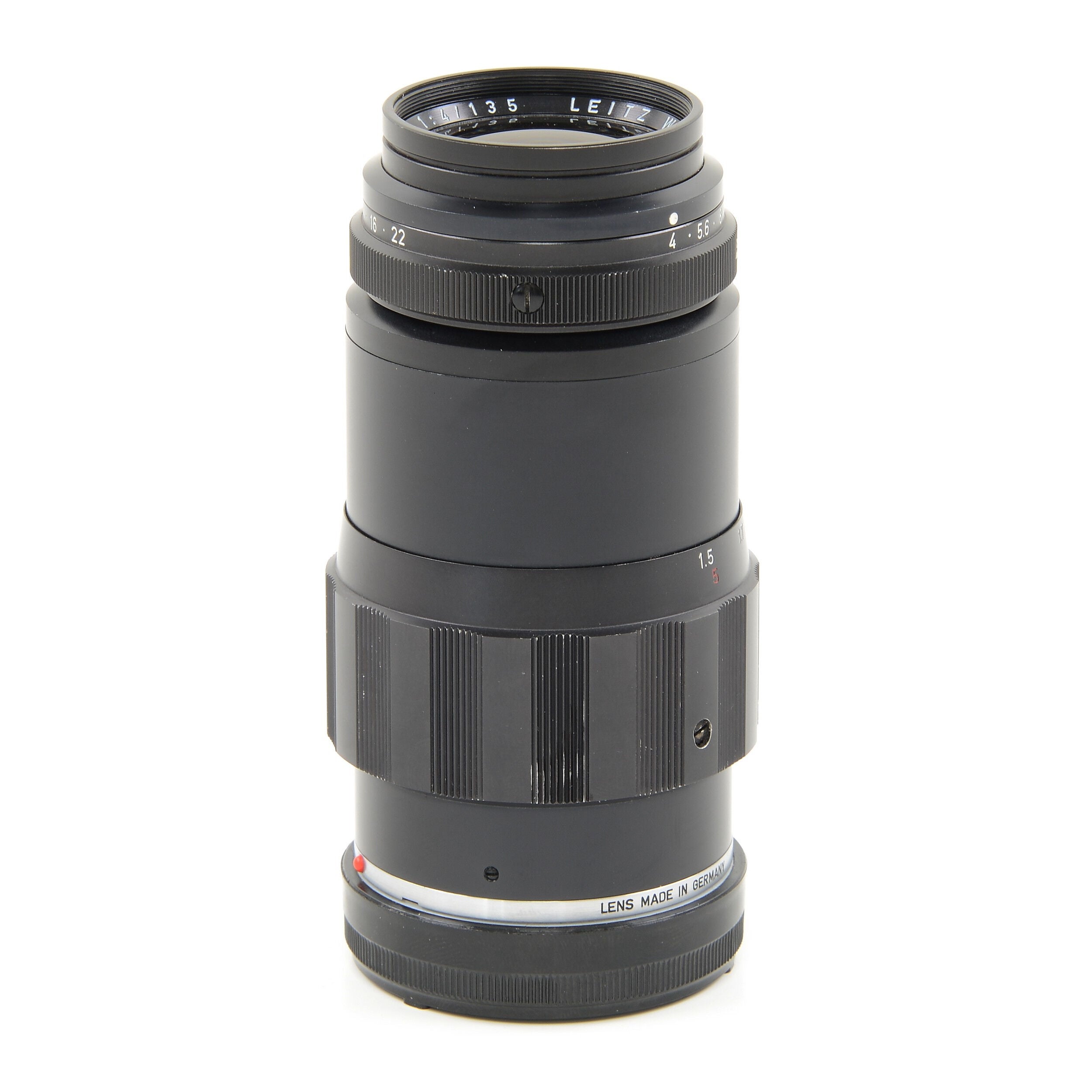 Leitz 135mm f4 Elmar In Tele-Elmar Barrel Pre-Series Rare