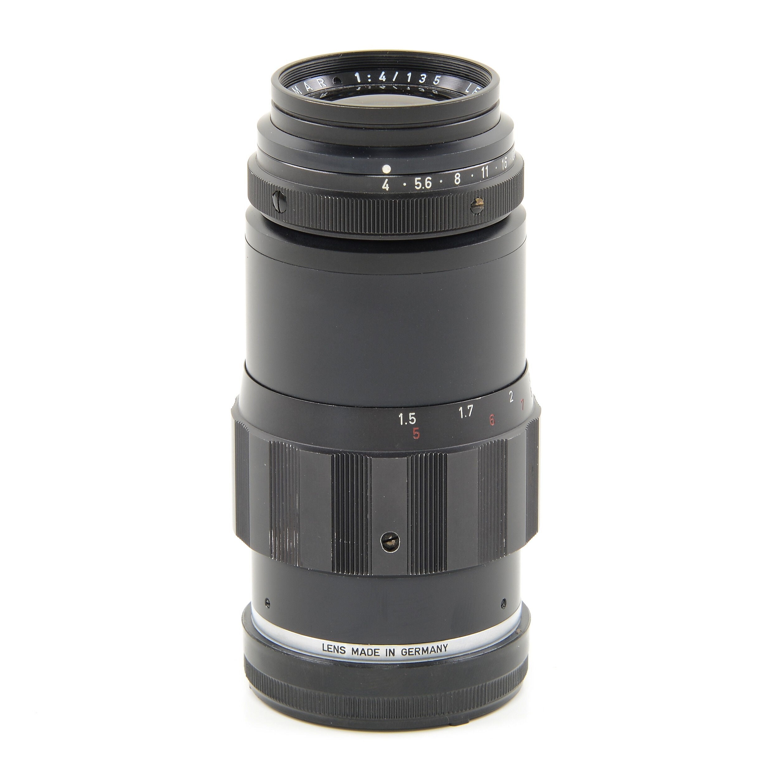 Leitz 135mm f4 Elmar In Tele-Elmar Barrel Pre-Series Rare