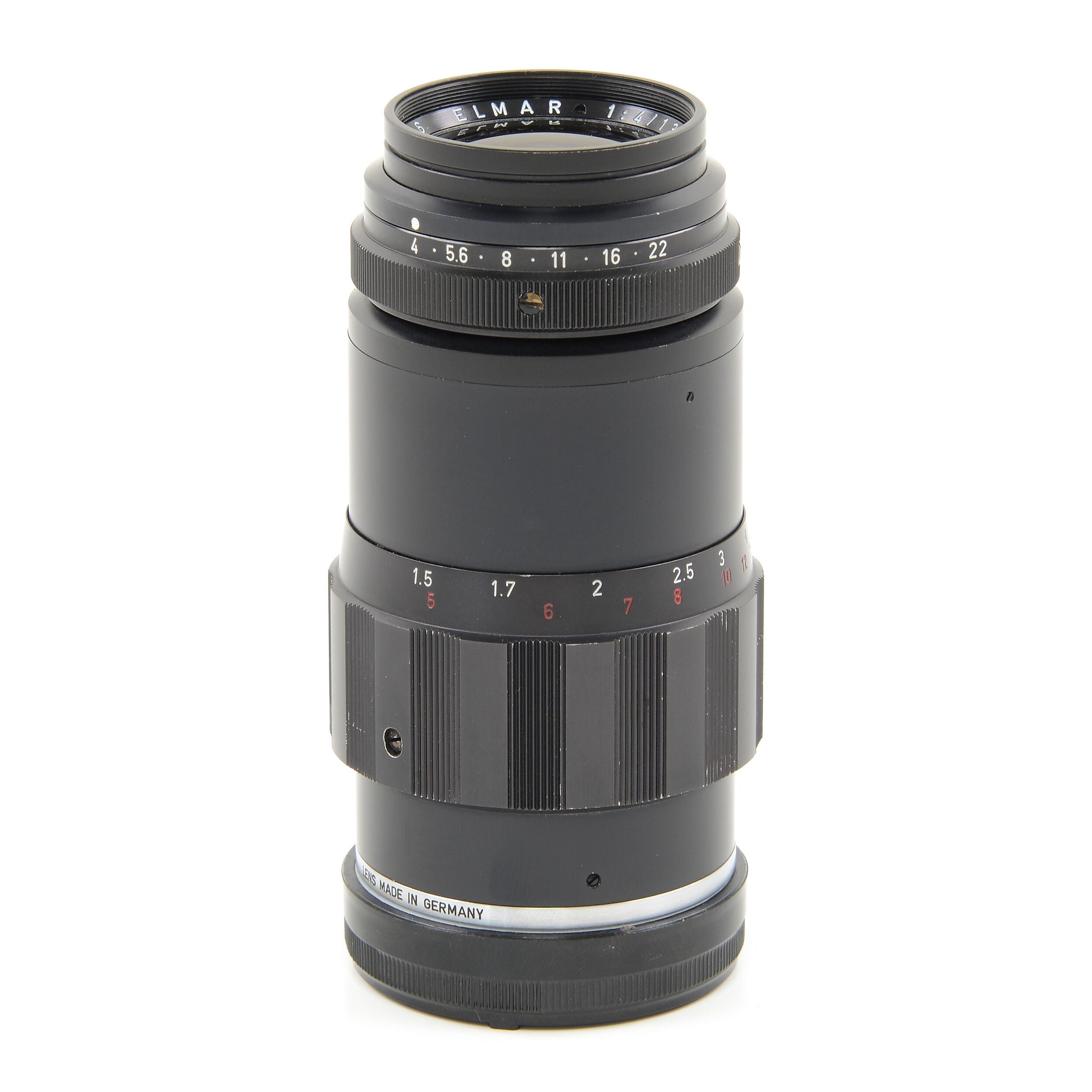Leitz 135mm f4 Elmar In Tele-Elmar Barrel Pre-Series Rare