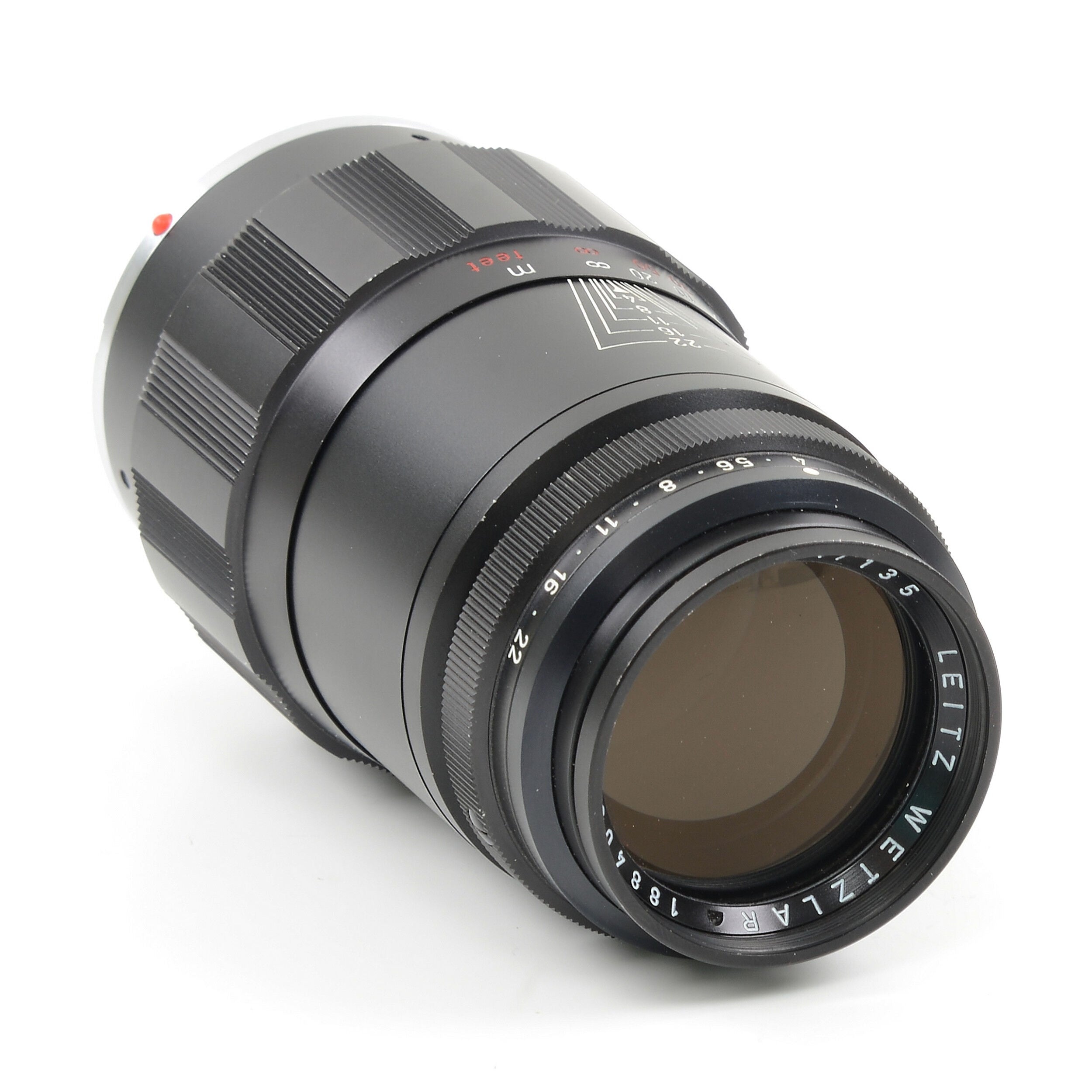 Leitz 135mm f4 Elmar In Tele-Elmar Barrel Pre-Series Rare