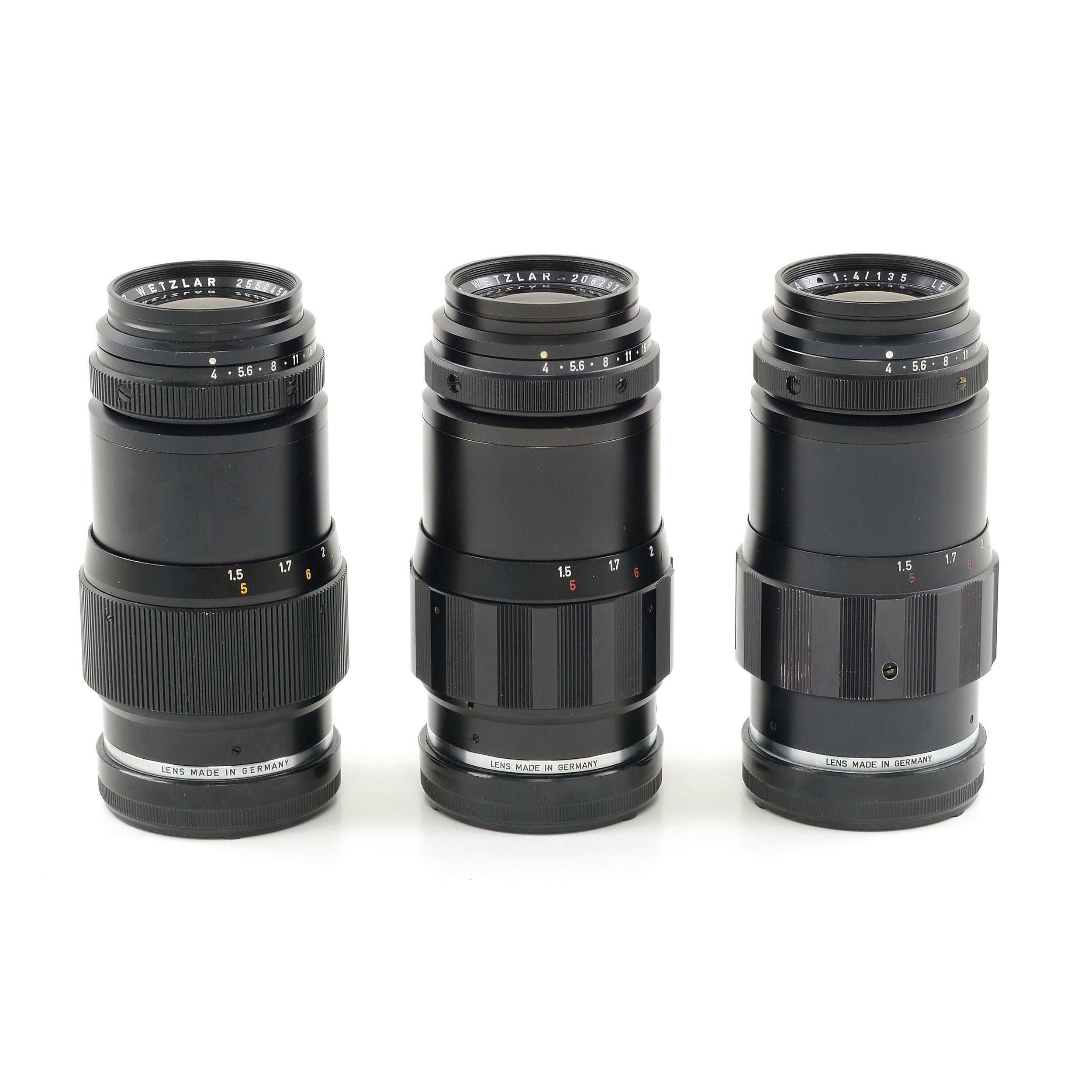 Leitz 135mm f4 Elmar In Tele-Elmar Barrel Pre-Series Rare