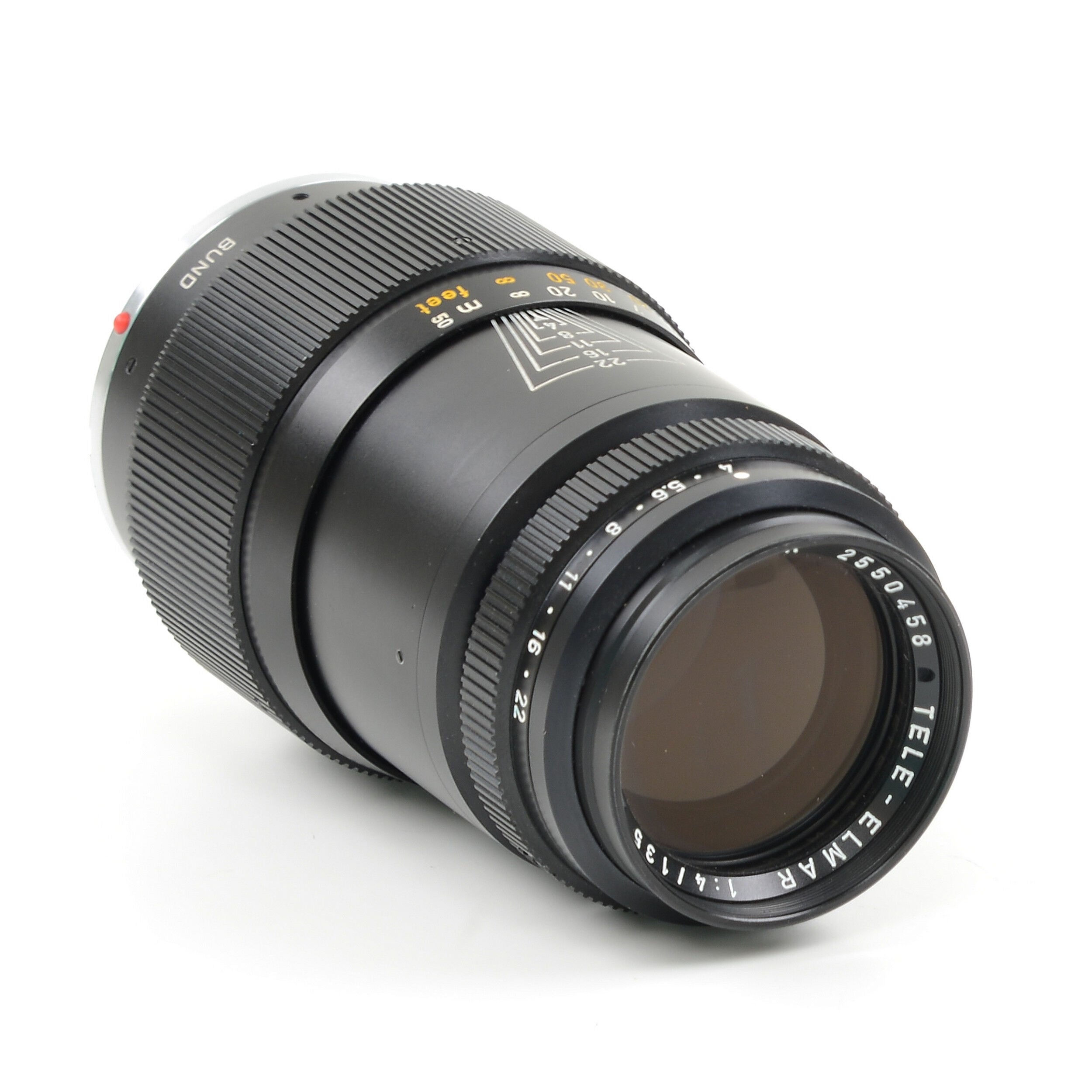 Leitz 135mm f4 Tele-Elmar BUND Rare