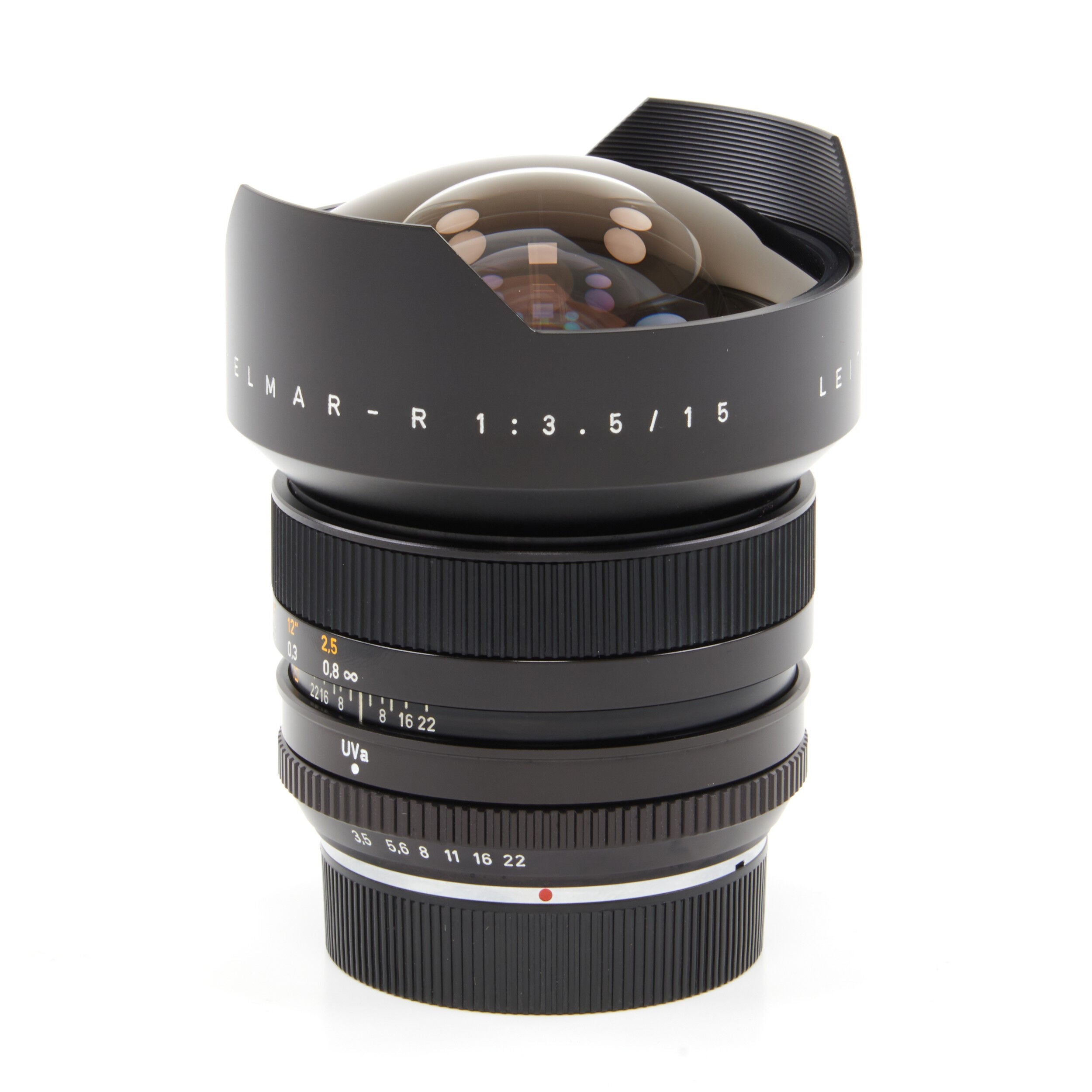 Leitz 15mm f3.5 Super-Elmar-R 3-Cam + Box