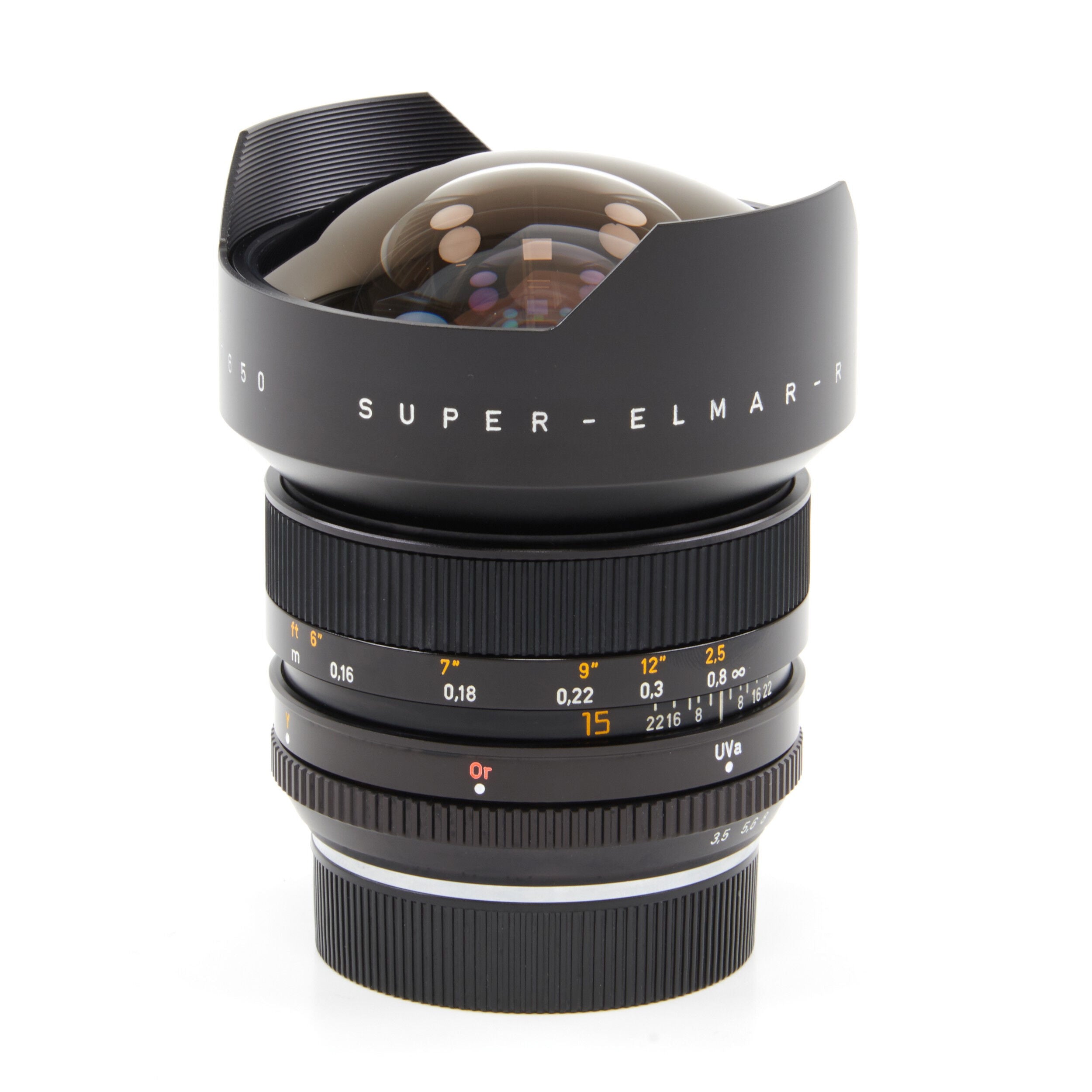 Leitz 15mm f3.5 Super-Elmar-R 3-Cam + Box