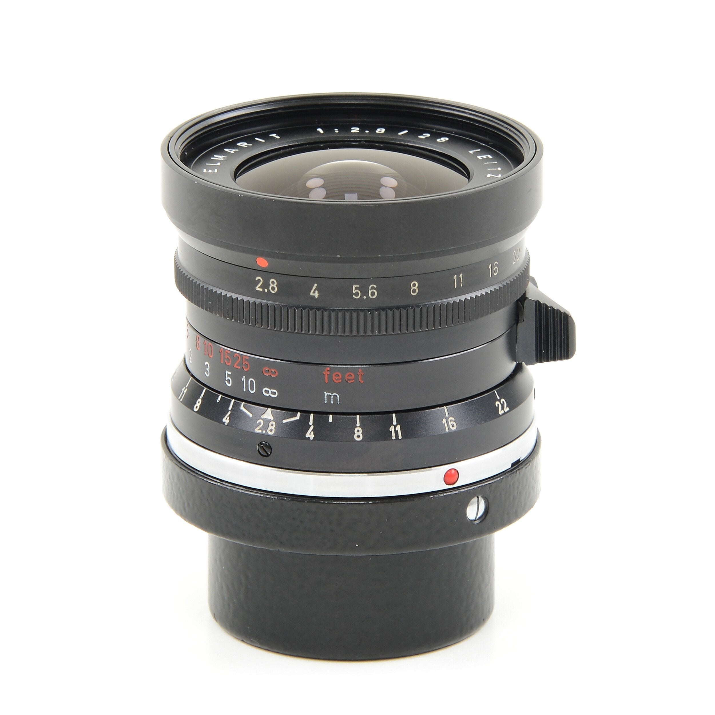 Leitz 28mm f2.8 Elmarit 9 Element Black Paint Stopper Wetzlar Very Late Out Of Batch Number