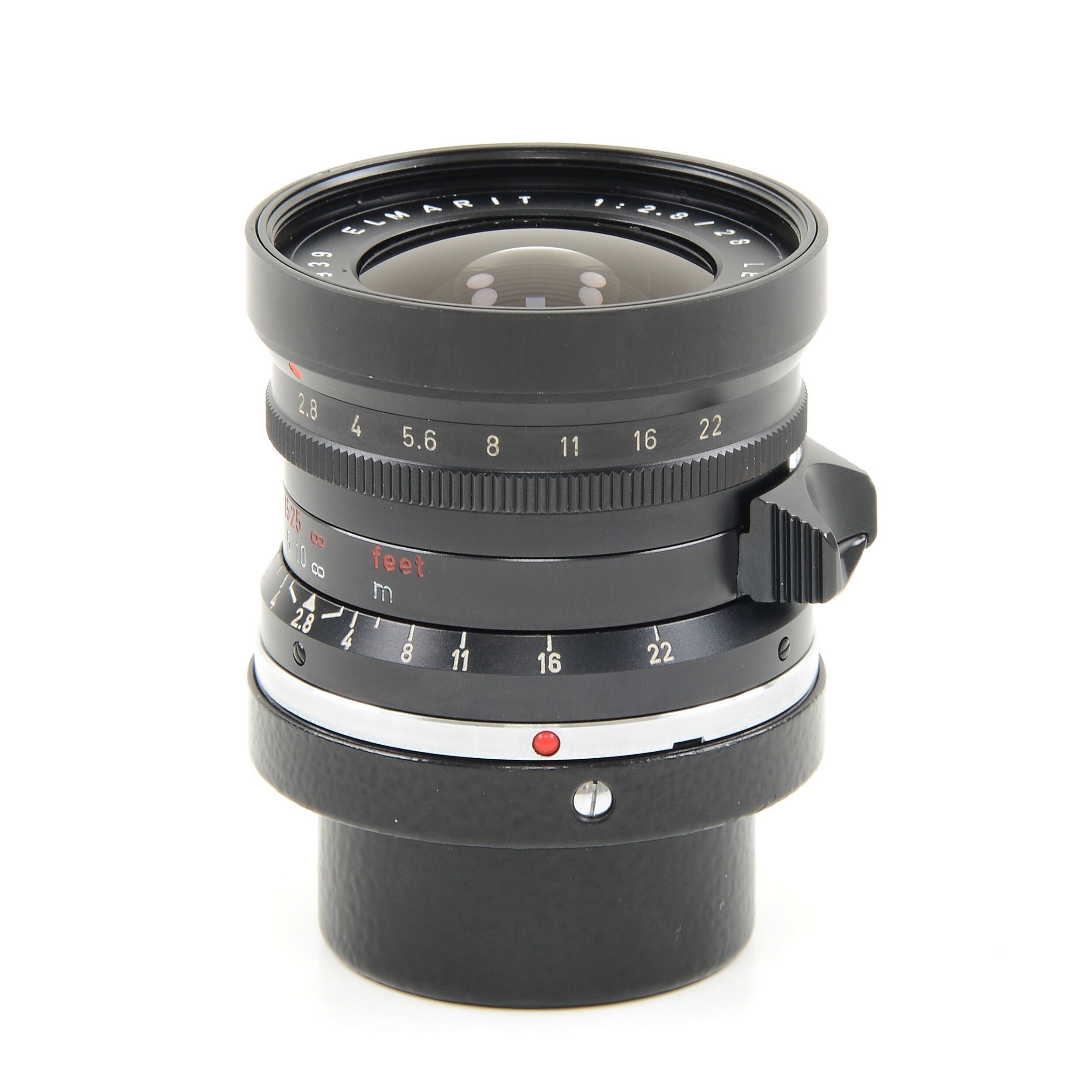 Leitz 28mm f2.8 Elmarit 9 Element Black Paint Stopper Wetzlar Very Late Out Of Batch Number