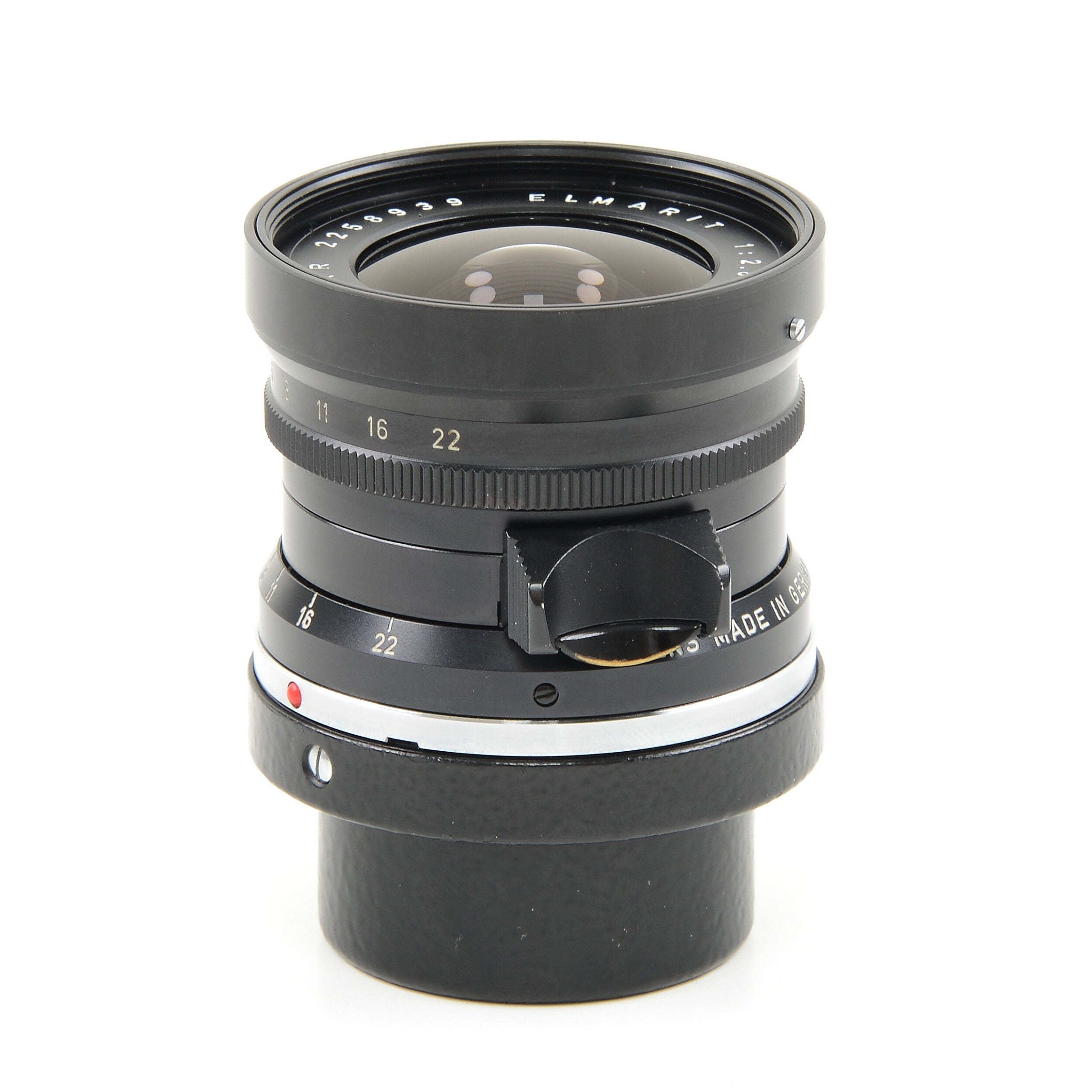 Leitz 28mm f2.8 Elmarit 9 Element Black Paint Stopper Wetzlar Very Late Out Of Batch Number