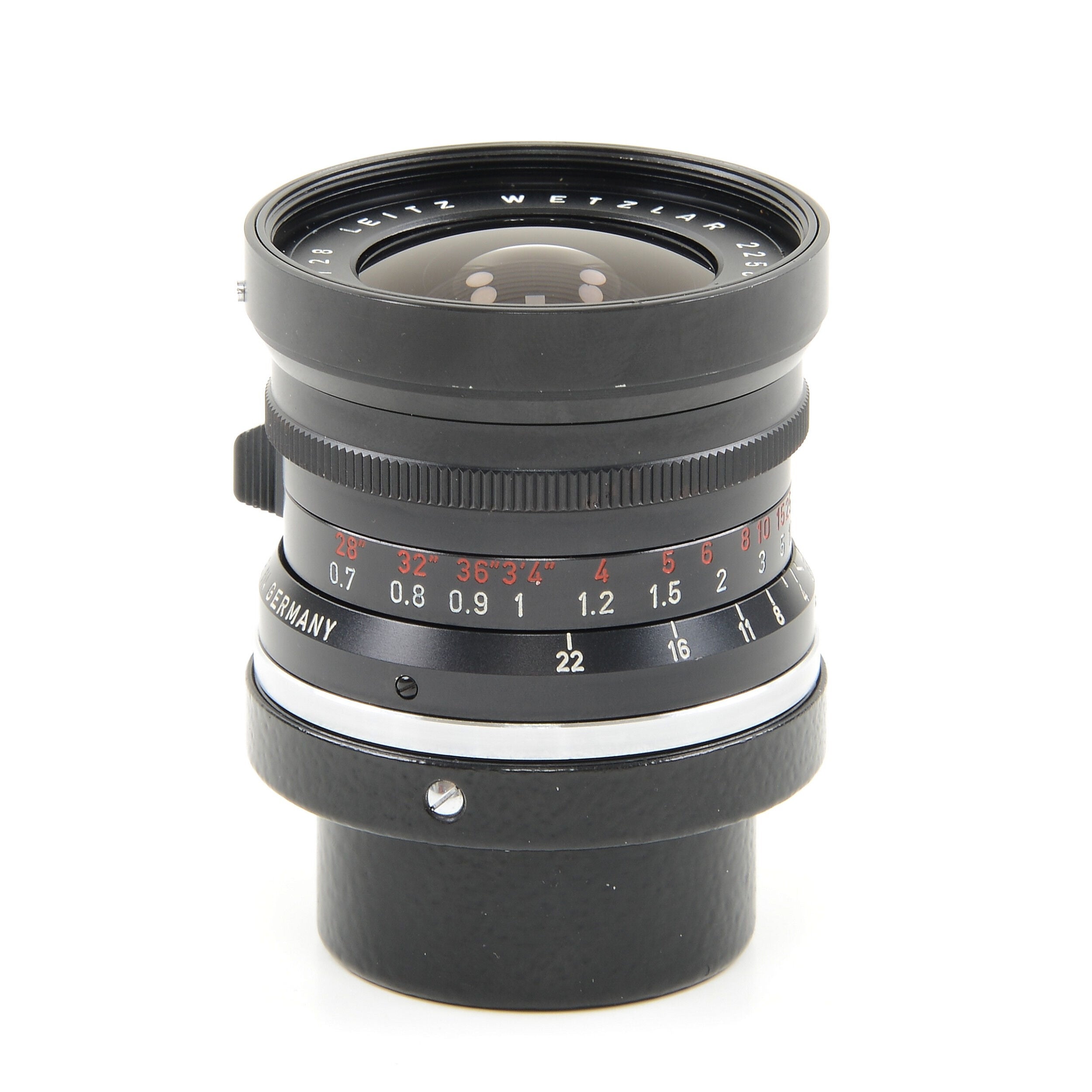 Leitz 28mm f2.8 Elmarit 9 Element Black Paint Stopper Wetzlar Very Late Out Of Batch Number
