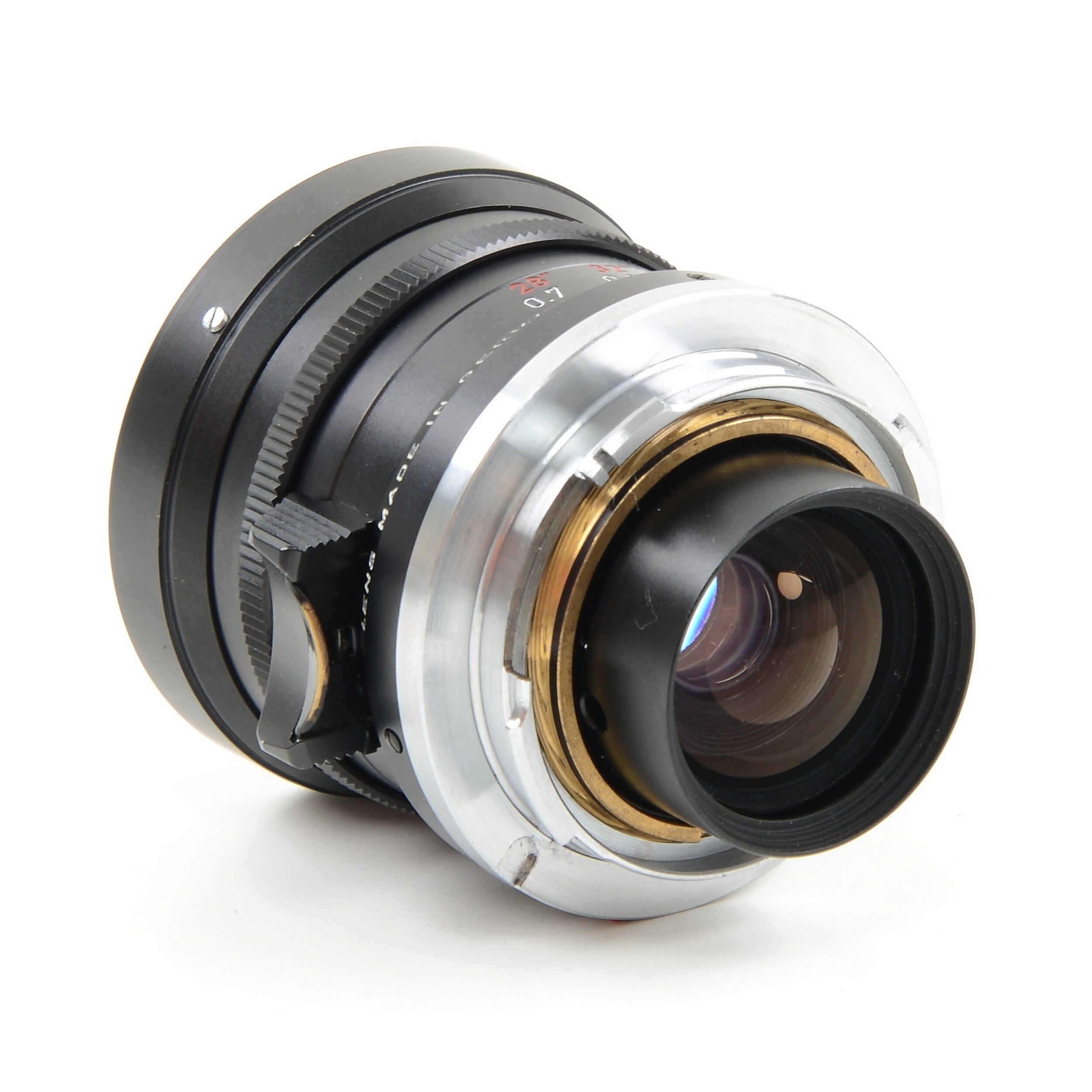 Leitz 28mm f2.8 Elmarit 9 Element Black Paint Stopper Wetzlar Very Late Out Of Batch Number