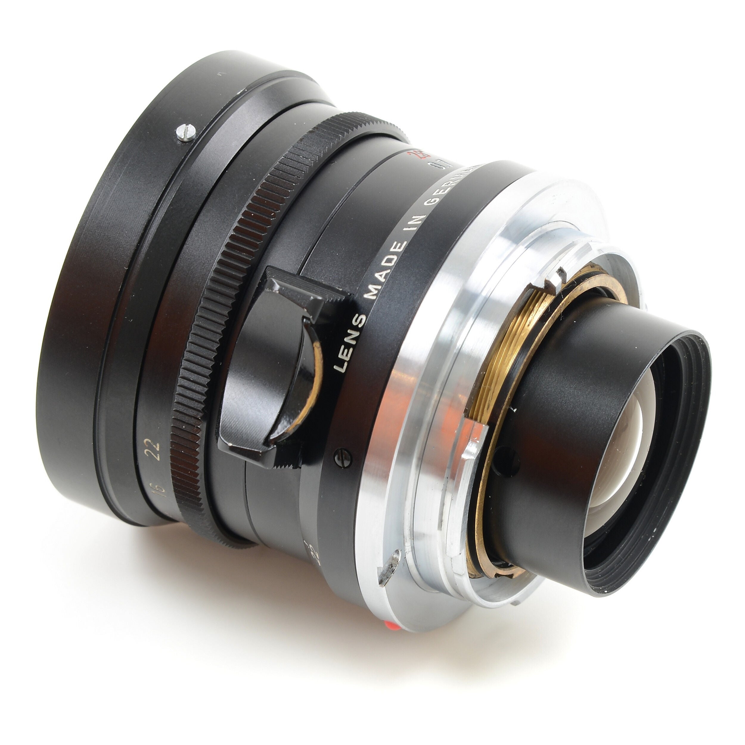 Leitz 28mm f2.8 Elmarit 9 Element Black Paint Stopper Wetzlar Very Late Out Of Batch Number