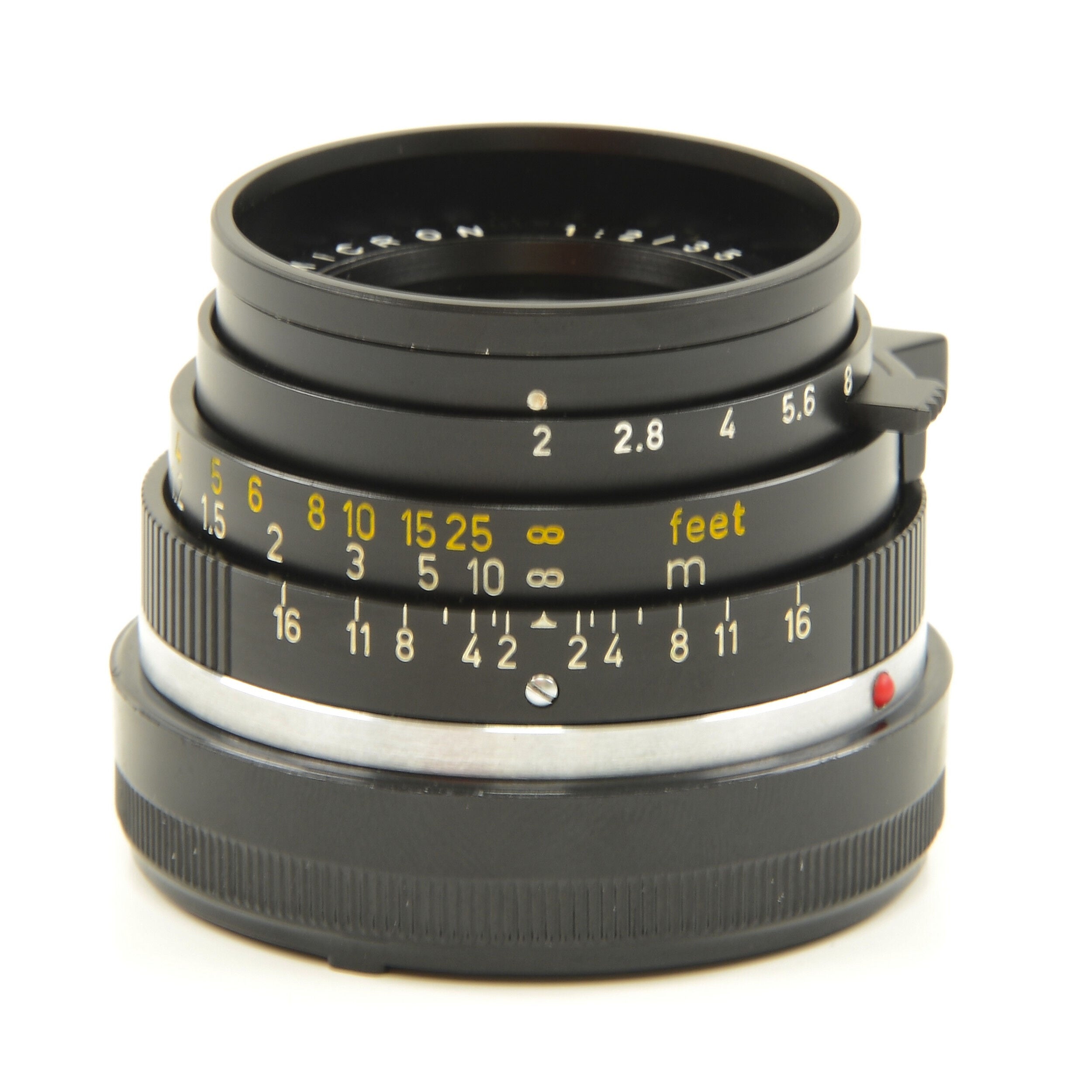 Leitz 35mm f2 Summicron 3rd Version Without Filter Threads